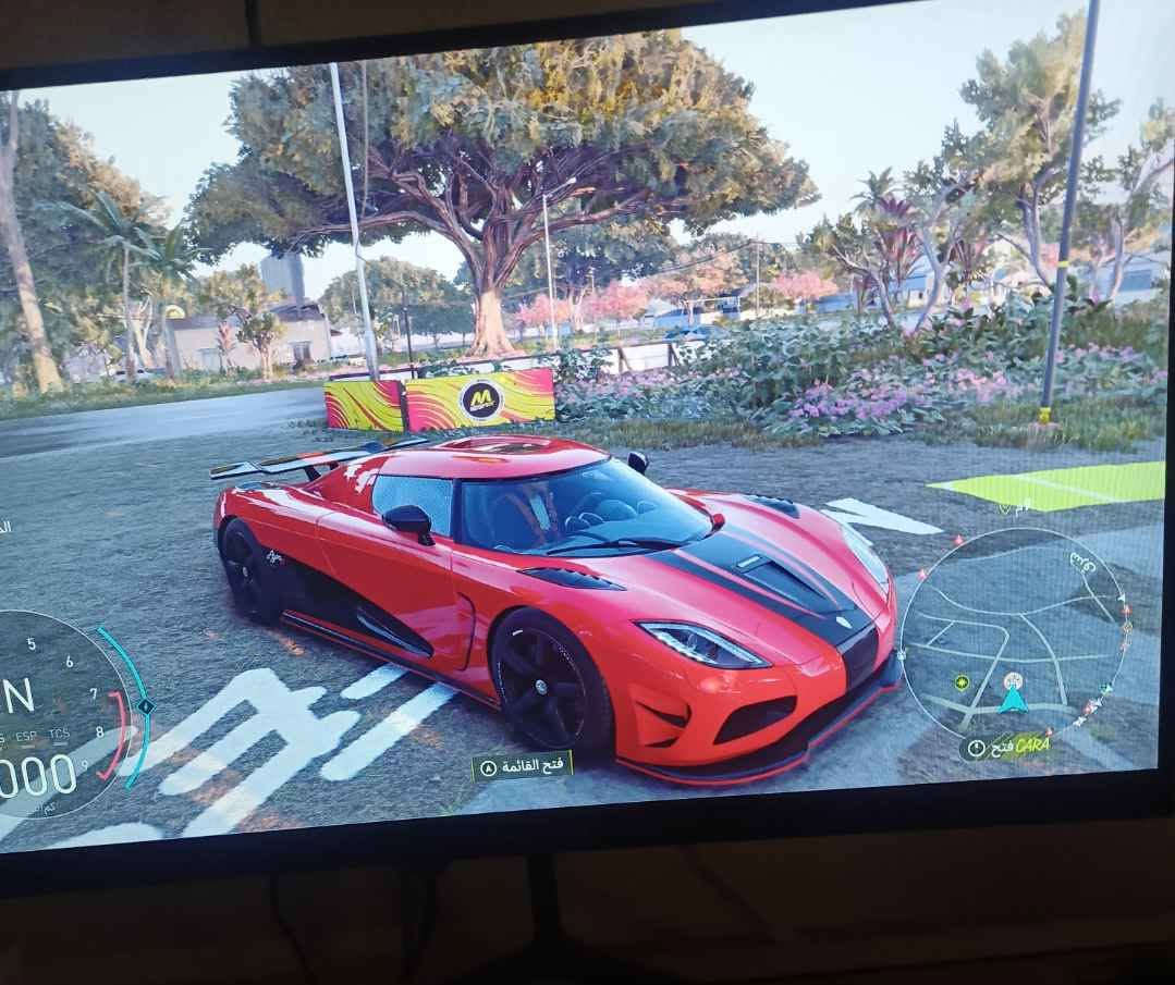 شاشة GameOn • ٢٤ انش منحينه • دعم PS5/Xbox