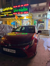 ♦️كورلا 2024  شبه كلين ♦️موصفات LE ♦️حادثه بارد صندوق شبر صبغ  ♦️سعرها...