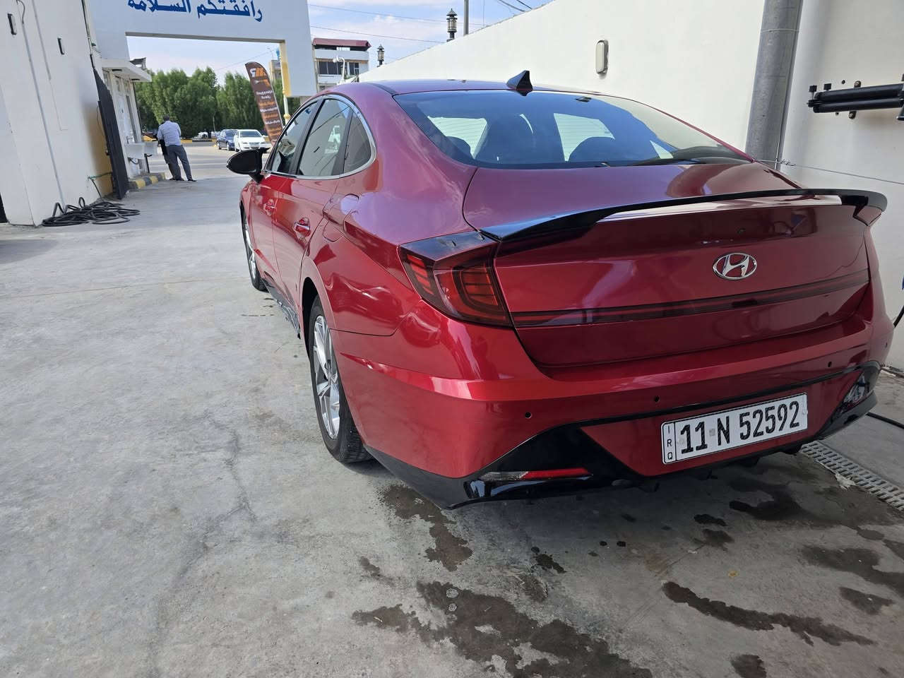 سوناتا 20 وار امريكي
حدثها جدا بسيط بأمريكا بيها صبغ بالعراق بدون دواخل 
رقم بغداد بسمي 
مكاني كربلاء 
السعر 138 بيها مجال 
***********
