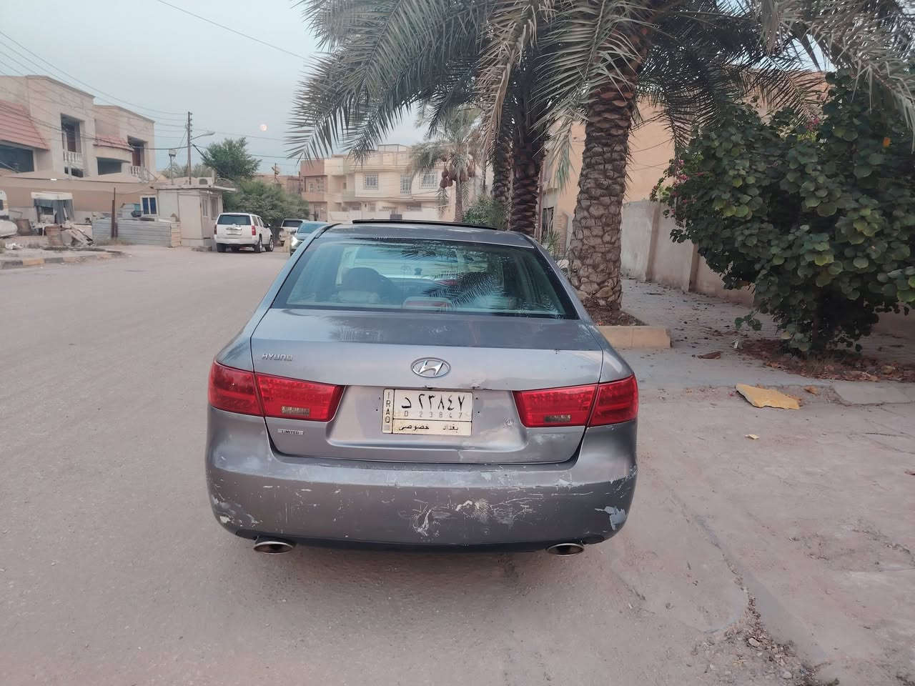 سونتا للبيع ٢٠٠٧ رقم بغداد فول عدا بصمه بيه جاملغ مبدل وجاملغ مصبوغ بدون دواخل شرط كير محرك حداديه كهربائيات تبريد كفاله السعر ٧٥ ورقه السيارة ب كربلاء رقم الهاتف ***********

