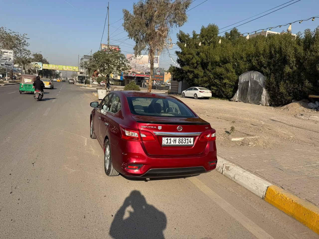 سلام عليكم نيسان سنترا SV موديل 2019  
رقم انكليزي جديد صالح لل 2035
صور الحادث بالمنشور
السعر 110ورقه وبيه مجال
***********
