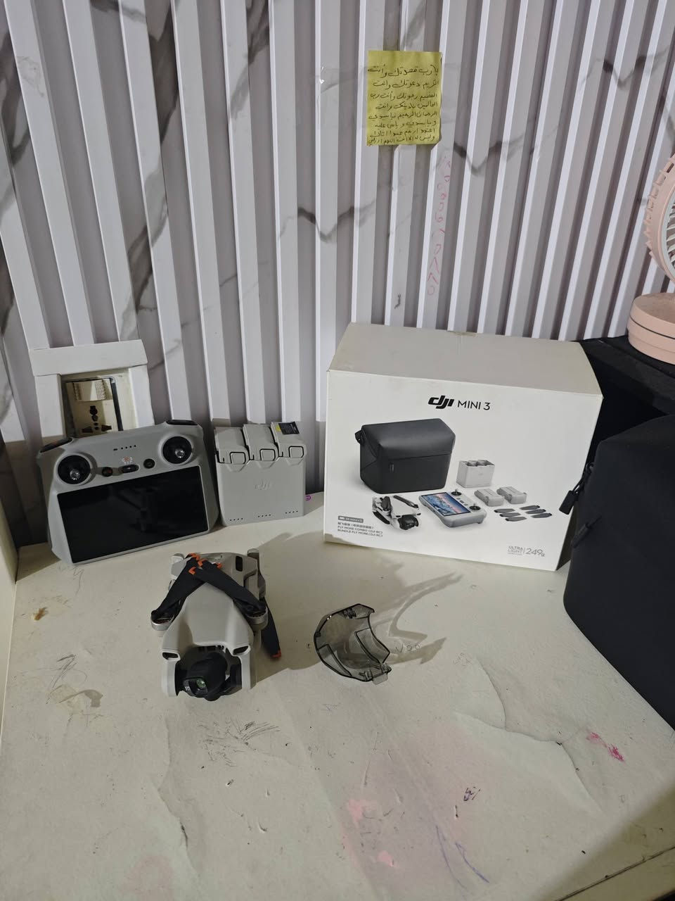 Dji mini 3 combo plus
للبيع  توصيل فقط كركوك موجود 
درون نضافه 100 بل 100 
للحجز عل واتساب ***********
