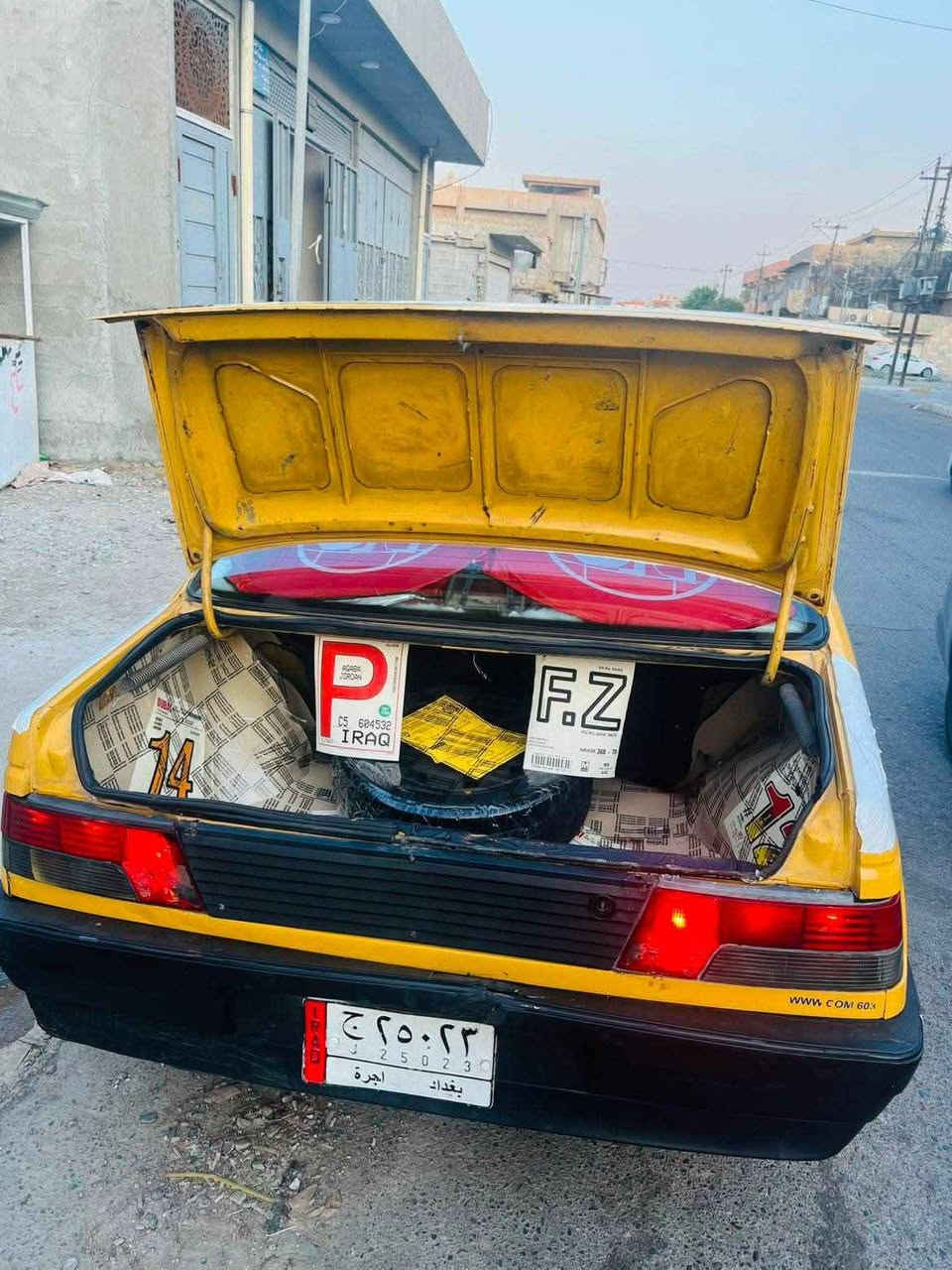 بيجو 2009 مشروع وطني نظيفة مثل ما امبين بالصور مصفره غرامات وهيئه وبيها بطاقة بانزين رايدها  24 $ وبيها مجال بسيط
للتواصل ع الرقم : ***********
العنوان كركوك كركوك, العراق
