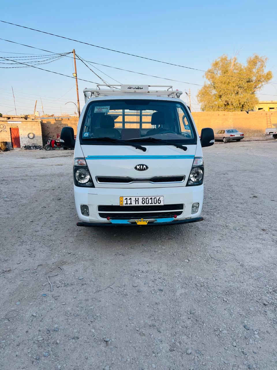 سلام عليكم 

للبيع كيا حمل 

موديل 18

بدون ضرر 

السعر 125 وبيها مجال 

العنوان ديالى مندلي 
***********

