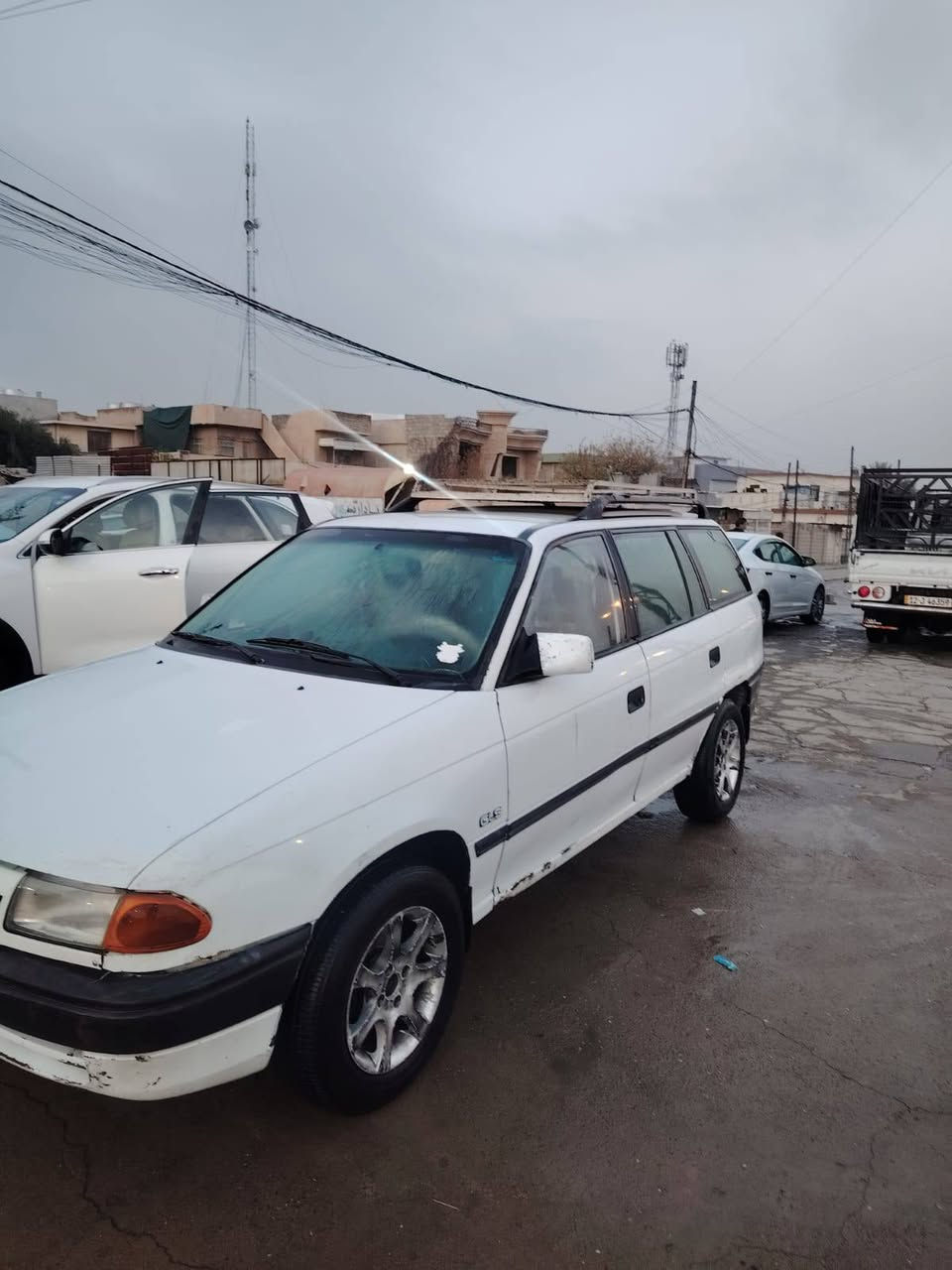 سلام عليكم
أوبل أسترا 1993 رقم ديالى مشروط وطني كابون بانزين كير محرك شرط سعرها 35 وبيها مجال مكاني الموصل الأيمن للاستفسار ‏‪***********‬‏

