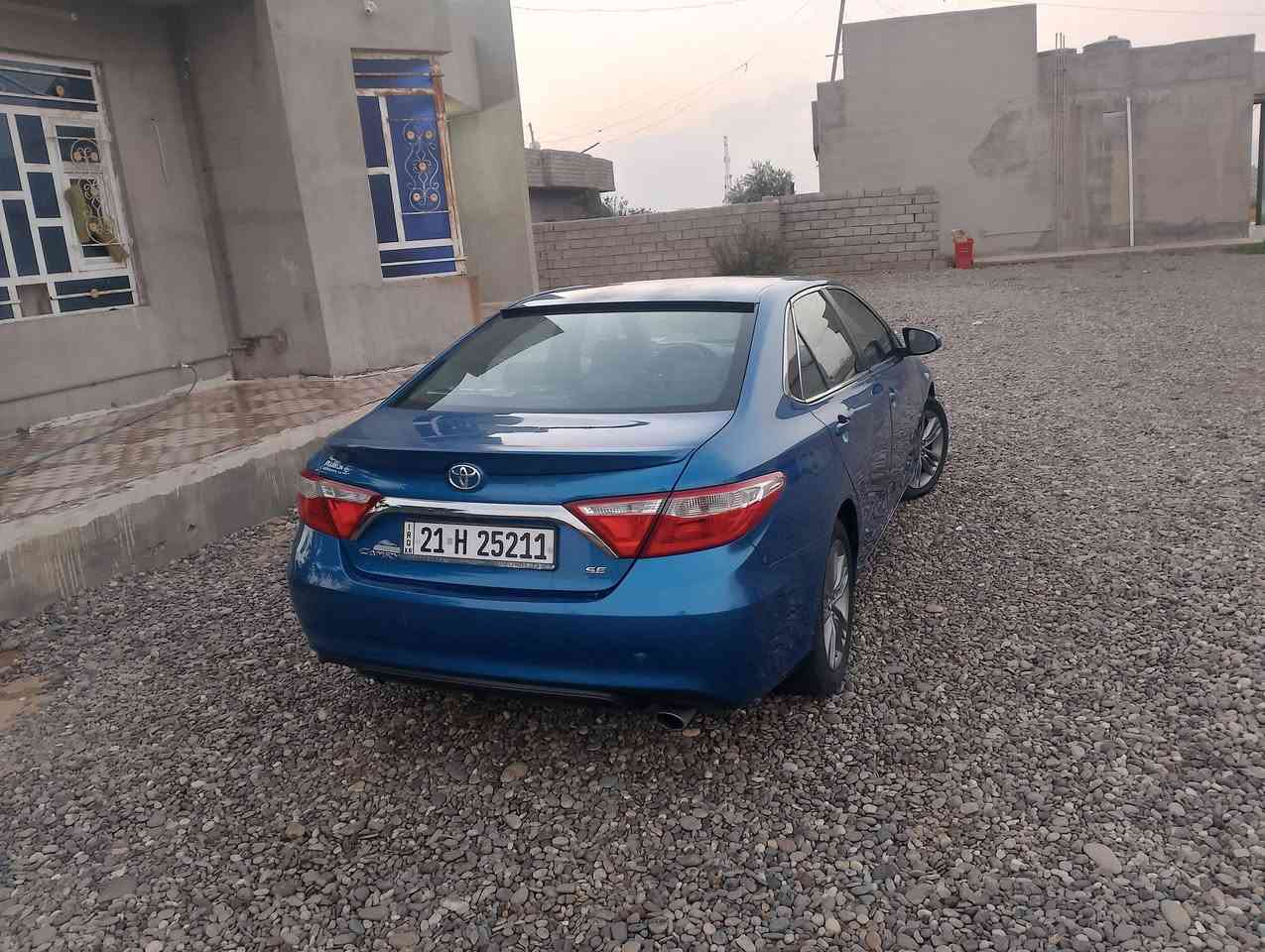كامري SE • ٢٠١٧ • ضرر ٣ قطع
