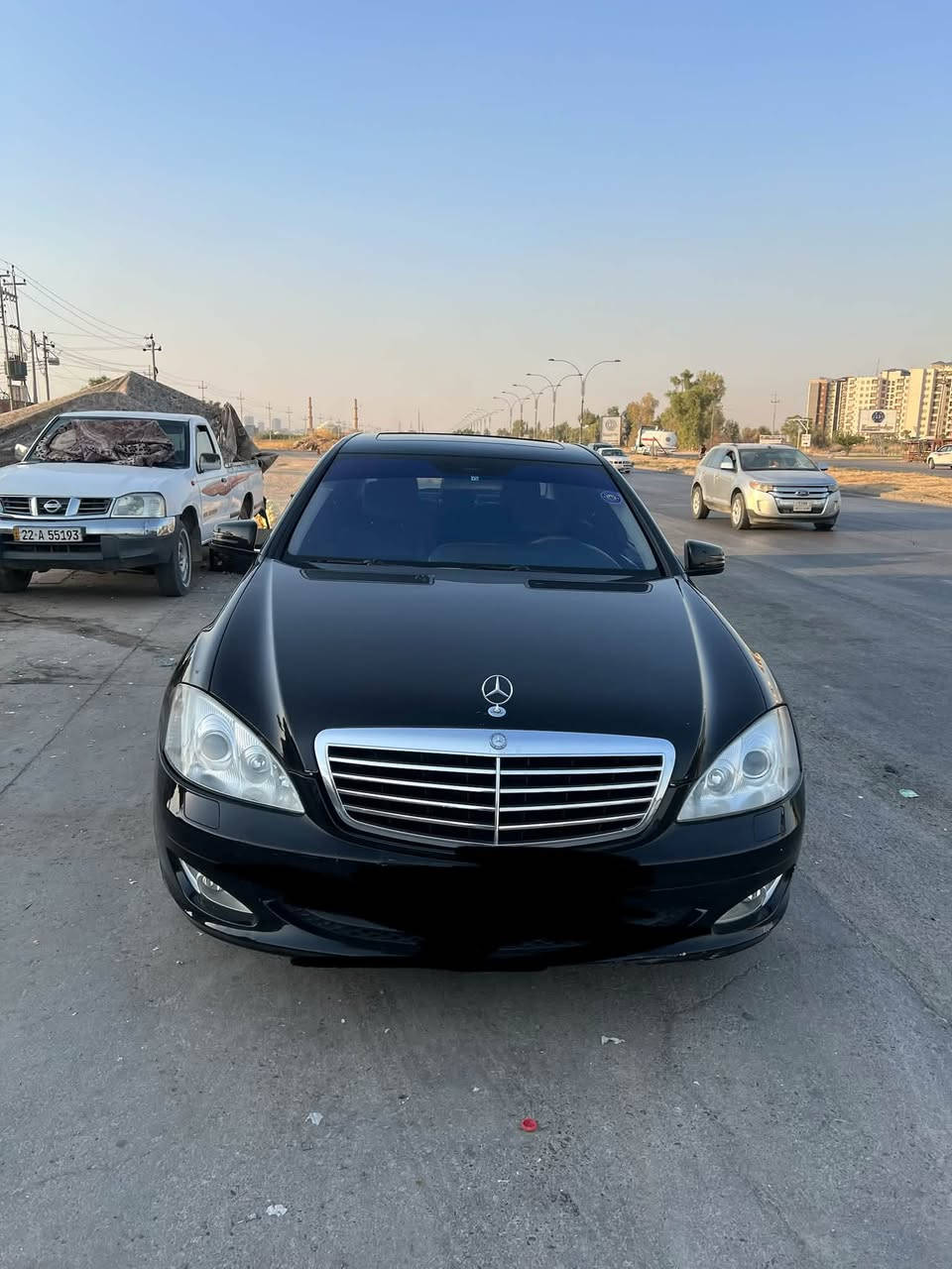 سلام عليكم مارسدس S550رقم كركوك واصله للكمرك بيه قرار ٤٨وفحص ١٠٢ بدون ظربه بيه بس داير جاملغ خلف السائق الباقي مكفول ***********مكان السياره بغدادالسعر ٨٥بيه مجال وللمراوس
