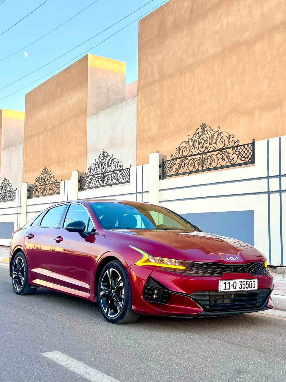 سلام عليكم
🔥 K5 2022 GT-Line وارد أمريكي — فول مواصفات 🔥

🚘 كي فايف موديل 2022 GT-Line
🇺🇸 وارد أمريكي — رقم مميز ويا السيارة
📍 السيارة موجودة في كربلاء

🛠️ الحادث موضح بالصور
الجاملغ نفسه مصلّح ومصبوغ، والباب كذلك، والباقي كفالة.

⚙️ المحرك والقير:
• 1.6 تيربو
• 180 حصان
• قير أوتوماتيك 8 سرعات (Kia Media)

✨ المواصفات:
• بصمة تشغيل
• دخول ذكي
• تشغيل عن بُعد
• شاحن لاسلكي
• كشنات تدفئة
• كشنات جلد
• رادارات جانبية وأمامية وخلفية
• شاشة كبيرة + كاميرا
• 5 وضعيات قيادة
• باك لايت LED
• لايت أمامي زينون
• تحديد مسار
• أنظمة مساعدة بالقيادة
• وباقي مواصفات الـGT-Line

📞 للاستفسار: ***********
💵 السعر 162 وبيها مجال 
📍 كربلاء
