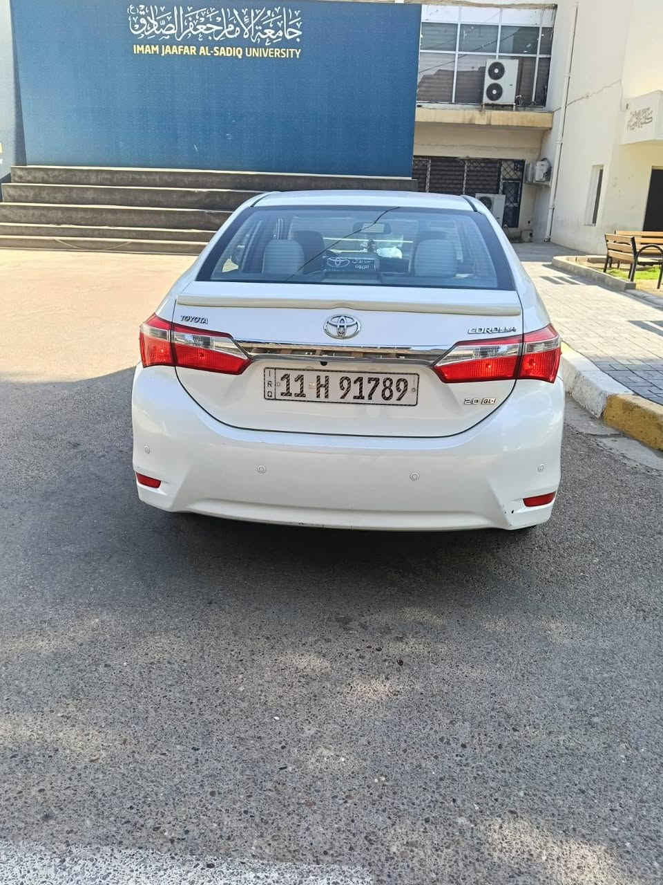 سلام عليكم كورلا ١٤ خليجي فول فتحه بصمه مكينه ٢٠٠٠ موصفات GL  بصمه ابواب سعر السياره 120 ورقه ***********
