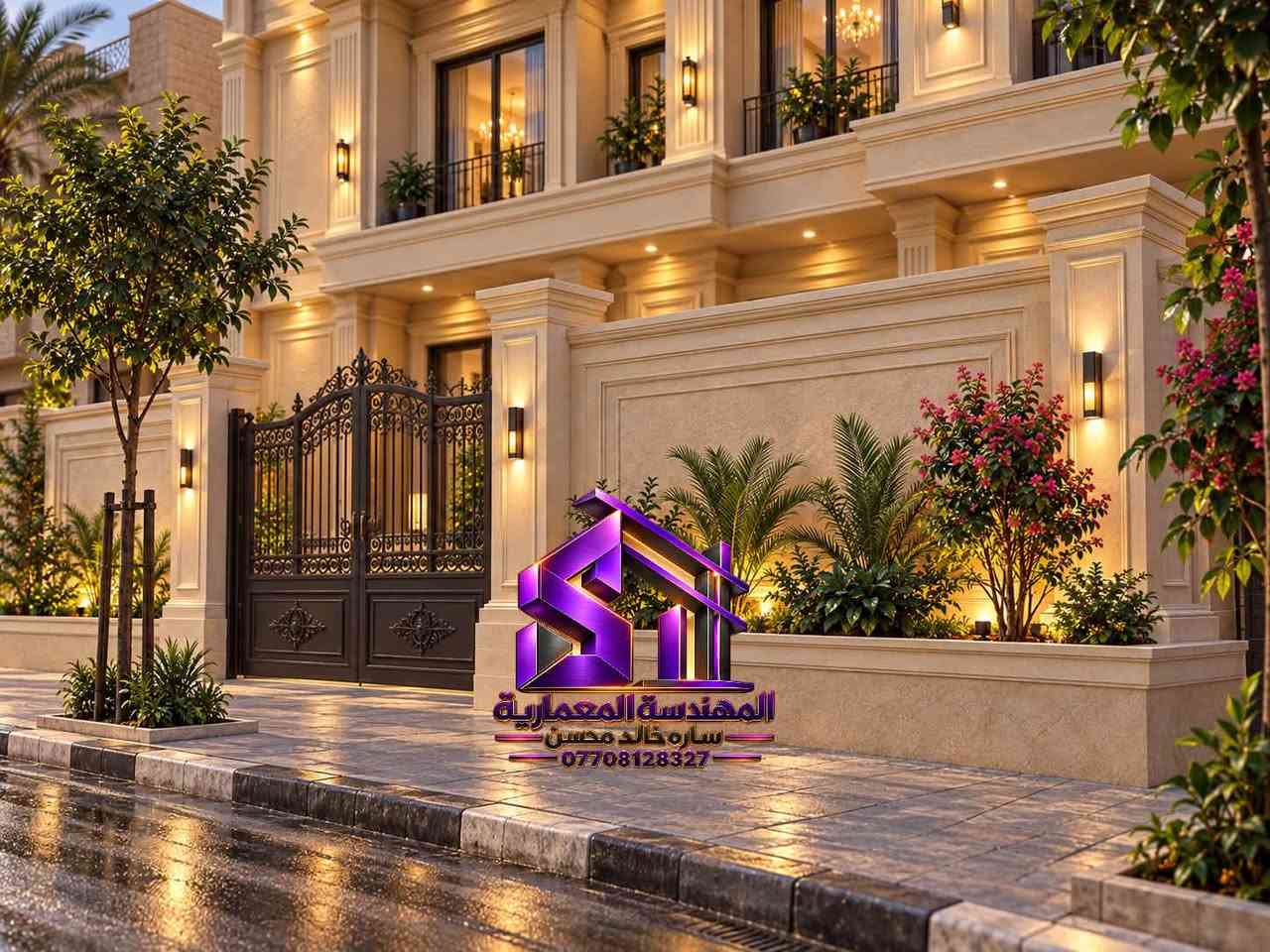 نيو كلاسيك • تصميم واجهات • سارة خالد محسن