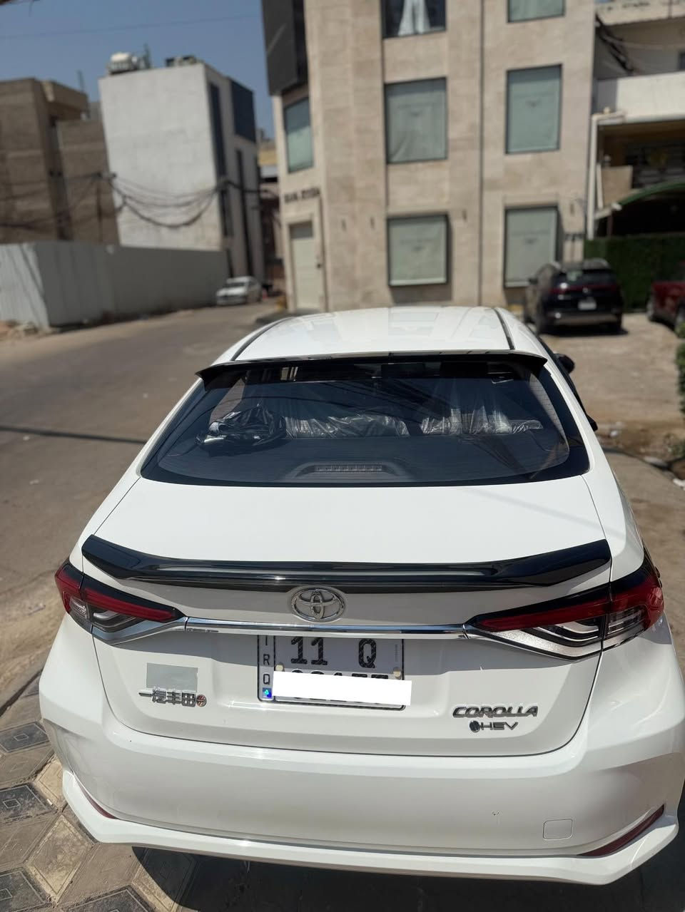 كورلا للبيع موديل 2024 هايبرد ماشيه 44 الف تبريد قطعتين فتحه سقف بيهه بارد كلش بسط موضح بالسونار السعر 148 وبيه مجال بسيط المكان بغداد المنصور للأستفسار ***********
