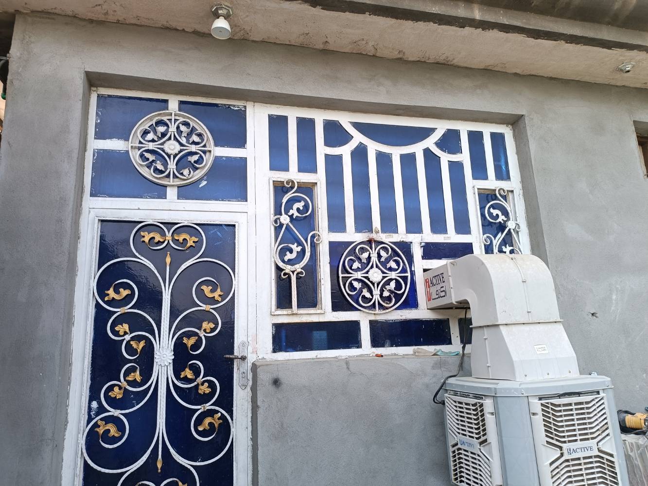 أبواب وشبابيج • باب حديد • شبابيج مزخرفة