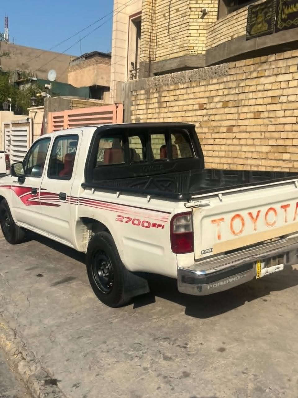 بيك اب موديل 2003 بغداد الصور توضح حالتها وبيه بارد بالباب مال السايق، محرك ممفتوح ومابي تنقيص وصدر جديد البيع شرط التحويل السعر 90 ورقة   موبايل ***********
