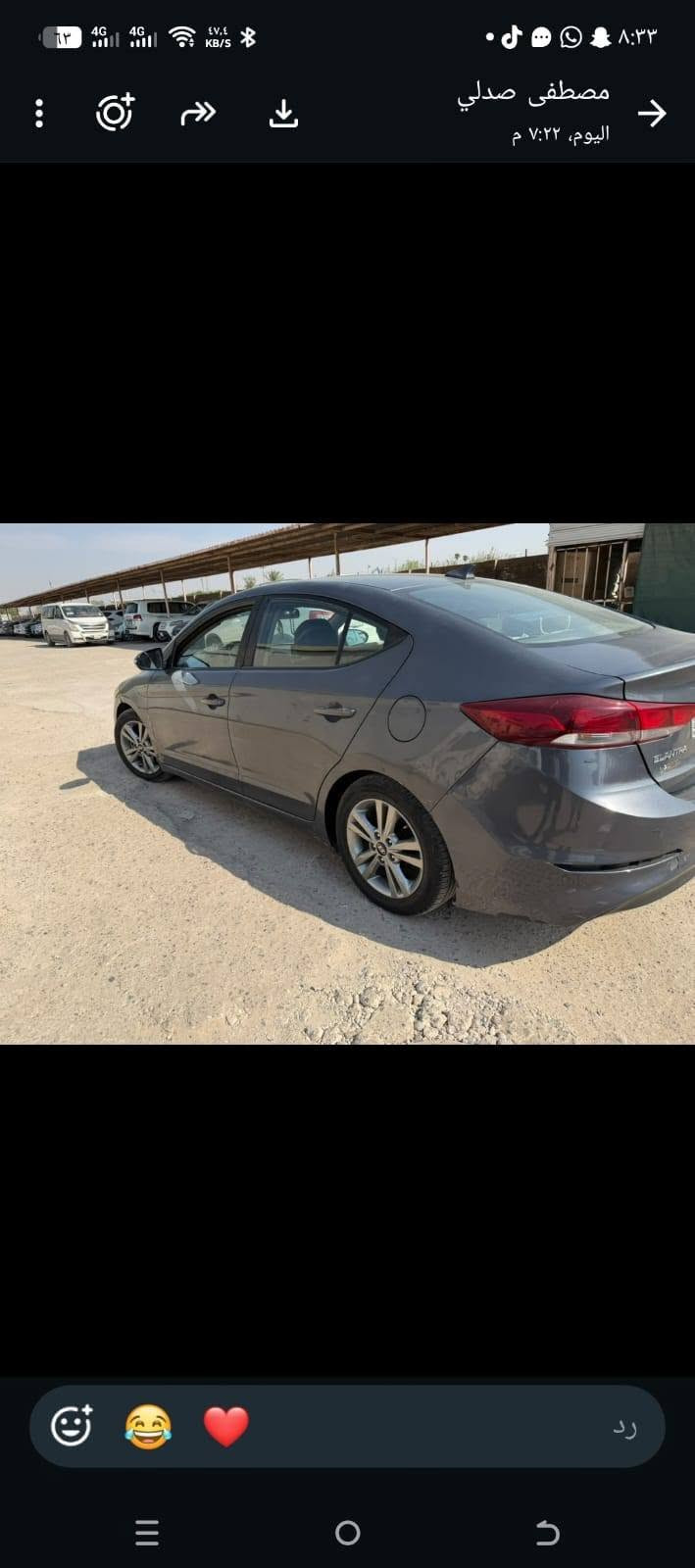 سلام عليكم النترا 2018 وارد كندي ضرره جامرلغ خلفي جهة اليمنة تخم تاير حدادية بطارية كهربائيات كاملة نص فول رقم اربيل دولي تحويل او وكالة حاضر كير كفالة ادامة وتبديل دهن ب٣٠٠ الف جديد ومحرك بي كازكيت بس مكفول من البخار والتنقيص والدخان مكاني ديالى الخالص سعره 110وبيهة مجال بسيط حق الجية ***********

نص مكتوب في الصور:
- مصطفى صدلي
- اليوم، ٧:٢٢ م