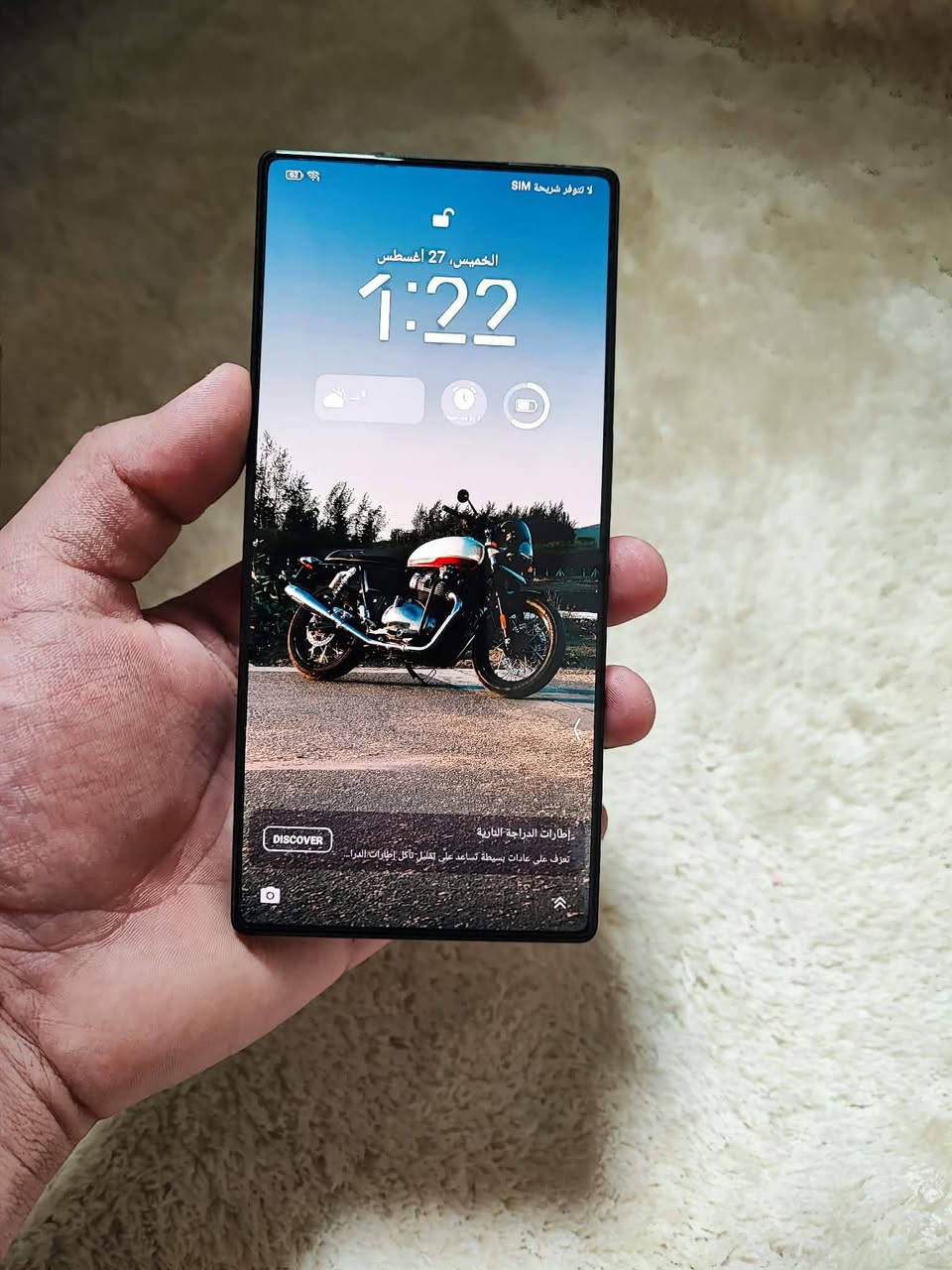 سلام عليكم
الي يدور قطعة نضيفة خلي يتفضل واتساب  
RAD MAGIC 10 PRO 
ذاكرة 512 عشوائي 16 
معالج سناب دراغون ايليت 
جهاز نضافتة 98% 
بطارية 100% 
السعر 850 وبي مجال بسيط 
ملحقاتة كاملة 
مكاني كربلاء متوفر توصيل لكل المحافضات 
الجهاز بلادي وكل شي شغال بي .
واتساب فقط 
*********** .
@ الجميع
