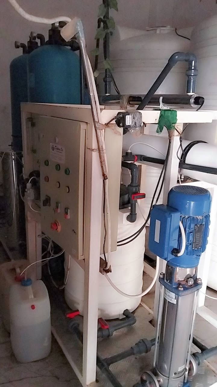محطة ماء RO • استعمال ٣ شهور • الاملاح ٢٠