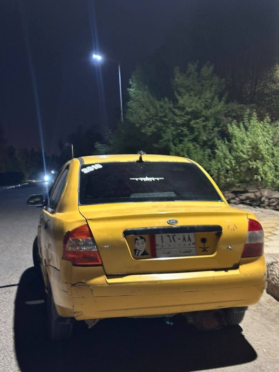 طيبه موديل ٢٠١٦ السياره مكينه كير تبريد كفاله الباقي كوم حديد السياره مصفره غرامات وهيئه السنويه منتهيه ب ٢٠٢١ يحتاج تجدد دواخل نضيفه شواصي نضيفه 
الحداديه ٥٠٪؜ تخم تاير جديد السعر ٢٢ ورقه وبيها مجال للشراي*********** البصرة, العراق
