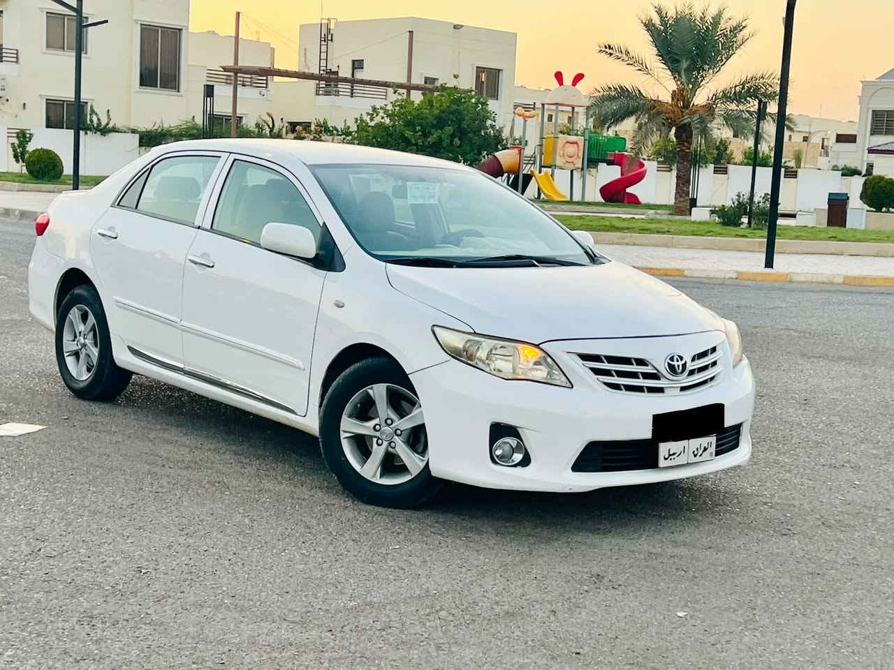 السلام عليكم...للبيع بسعر مناسب جداً 107..
كورلا 2012 خليجي لون ابيض ثلجي رقم اربيل شرط التحويل بيها قطعتين صبغ بدون قطرة داخل شرط الفحص سيارة كير ومحرك وصدر وتبريد وتدفئة كلة جديد جاهزة مجهزة بدون كل نقص✅ 
العنوان صلاح الدين تكريت 
للاستفسار ***********
