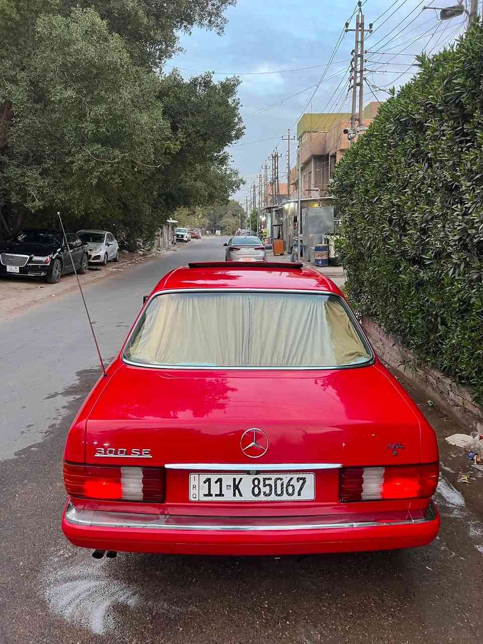 مارسيدس موديل300 se موديل 86 مكينه كير بلاد تبريد ثلج جاهزه بغداد بااسمي مواصفات فتحه اريل كهرباء شادله شاشه سياره بدون ضرر فقط صبغ بدون شخوط او رصعات او طخات قواعد دبل بلاد سياره جديده وجاهزه عارضه 95 وبيه مجال بسيط مكاني بغداد حي الجهاد *********** عجبتك السياره عيوني الك متعجبك اعبره تروحلك فدوه
