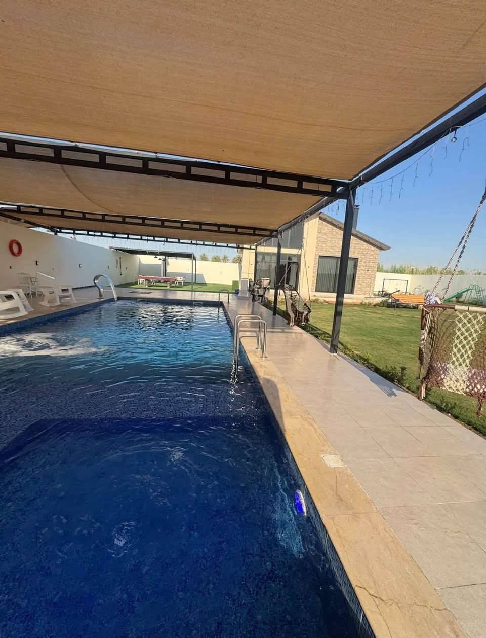 مزرعة نارة 🌴
إيجار يومي | مناسبات | أعياد ميلاد
مسبح 🏊‍♂️ ألعاب أطفال 🎠 باربكيو 🔥 جلسات خارجية 🪑
📍الدورة هور رجب
📲 ***********
