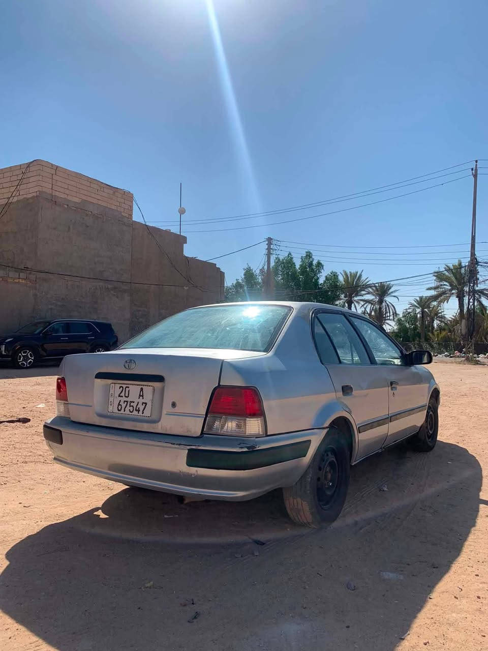 كورلا ٩٦ مكينه وكير جدد حاويه حدادية تخم تاير جدد سيارة نظيفه وحلوه لكن بيها جراد بلصبغ الأصلي   رقم انكليزي باسمي سعر 34 وبيها مجال شوي مكاني نجف واتس اب ***********
