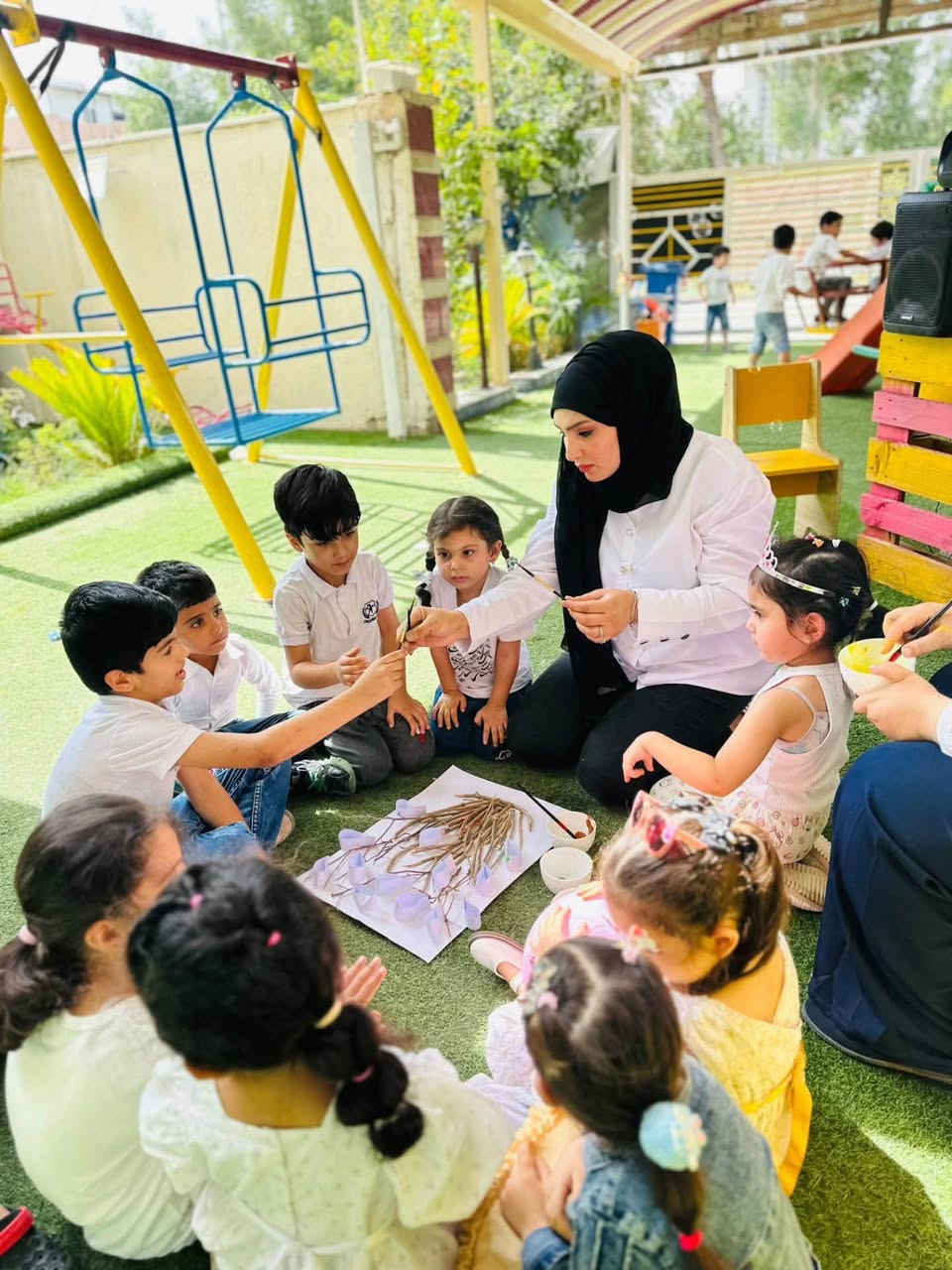 جانب من صور مهرجان الالوان في روضتنا الجميلة 🪻🌷
📍 فرعنا الأول : بغداد – العامرية – نهاية شارع الملجأ – قرب المجلس البلدي
📞 للتواصل والاستفسار: ***********
📍 الفرع الثاني :حي الجهاد - سريع حي العامل - قرب مسبح الرافدين
📞 للاستفسار والتواصل: ***********

📌 تابعونا لتكونوا جزءًا من رحلتنا التربوية، ولتتعرفوا على رؤيتنا ورسالتنا وأهدافنا التي نطمح لتحقيقها معكم.

خطوة طفلك الأولى تبدأ من حلمه الأول 🌱
#روضة_الحلم_الأول #الحلم_الأول #حي_الجهاد
#العامرية

