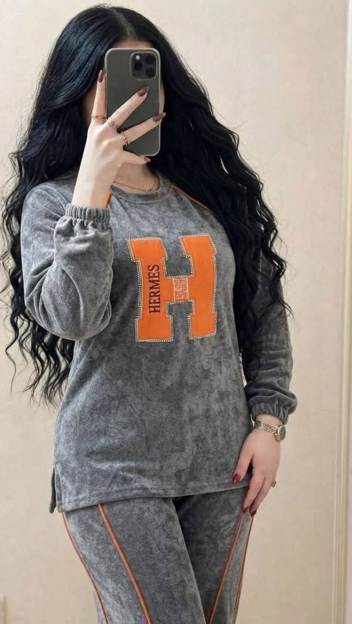 تراك بجامة • مخمل • مقاسات L-3XL