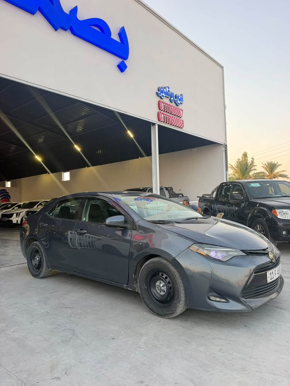 للبيع كورلا 2019
حادثها جاملغ وبنيد 
بدون دواخل 
وبيها هنا ب العراق جاملغ خلفي صبغ 
رقم بغداد الدولي 
سنوية جديدة 
مكينة 1800 VVVtt
صور الحادث موجودة ب المنشور 
والسونار موجود ب المنشور 
مكاني/ ديالى ناحية جديدة الشط 
السعر / 115 وبيها مجال بسيط 
للاستفسار / ***********
