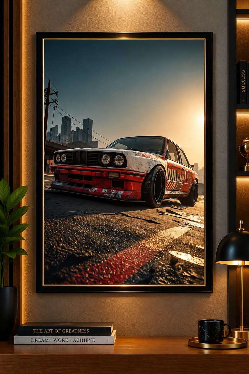 لوحات BMW • قياس A4 • جودة طباعة