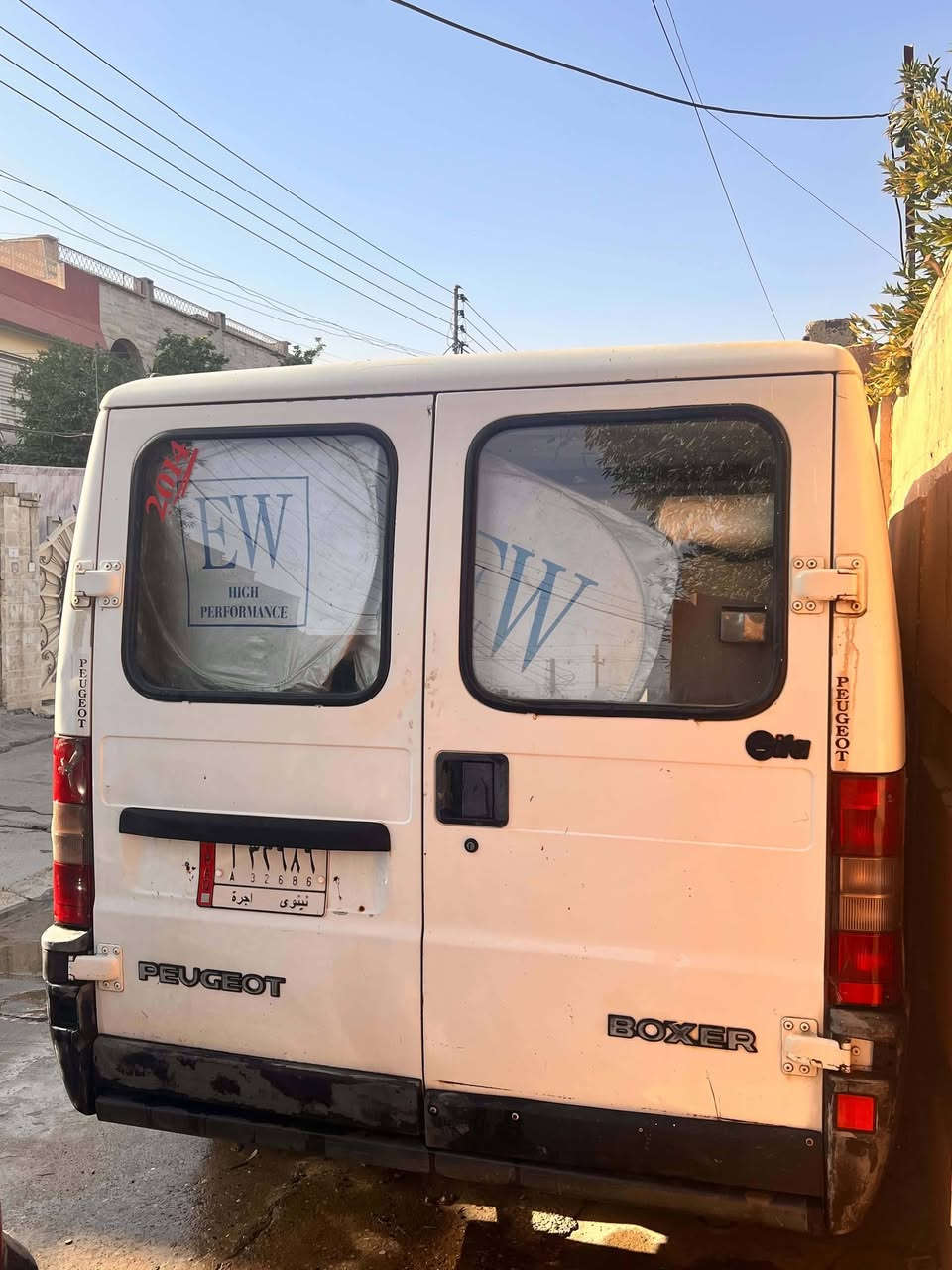بيجو بوكسر • 11 راكب • رقم الماني