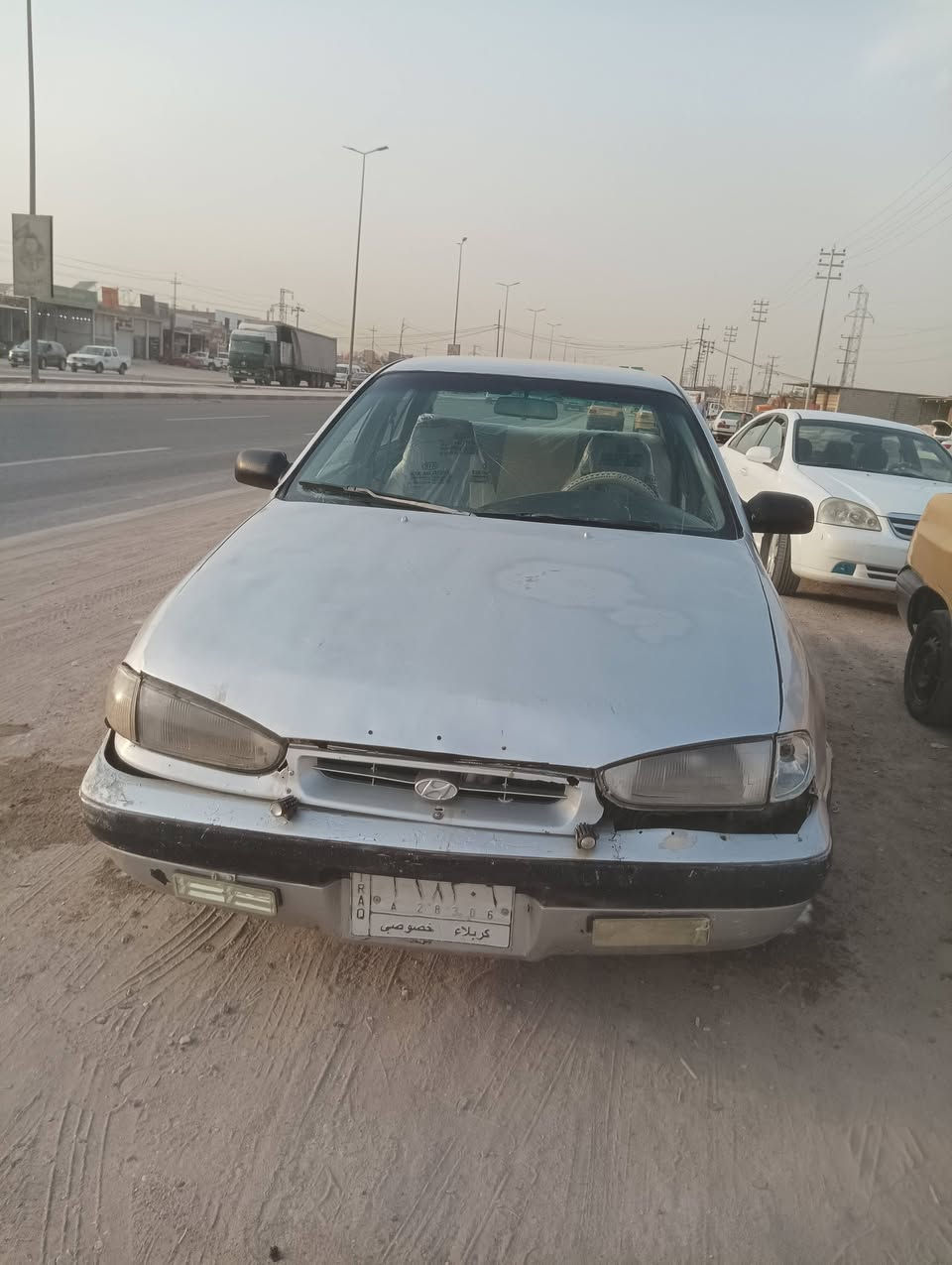 السلام عليكم سياره هونداي النترا موديل 93كير مكينه حداديه تخم تاير كهربائيات كله شغاله خير من الله السياره جاهزه للبيع او مراوس السعر20وبيه مجال مكاني بابل التصال عله رقم ***********
