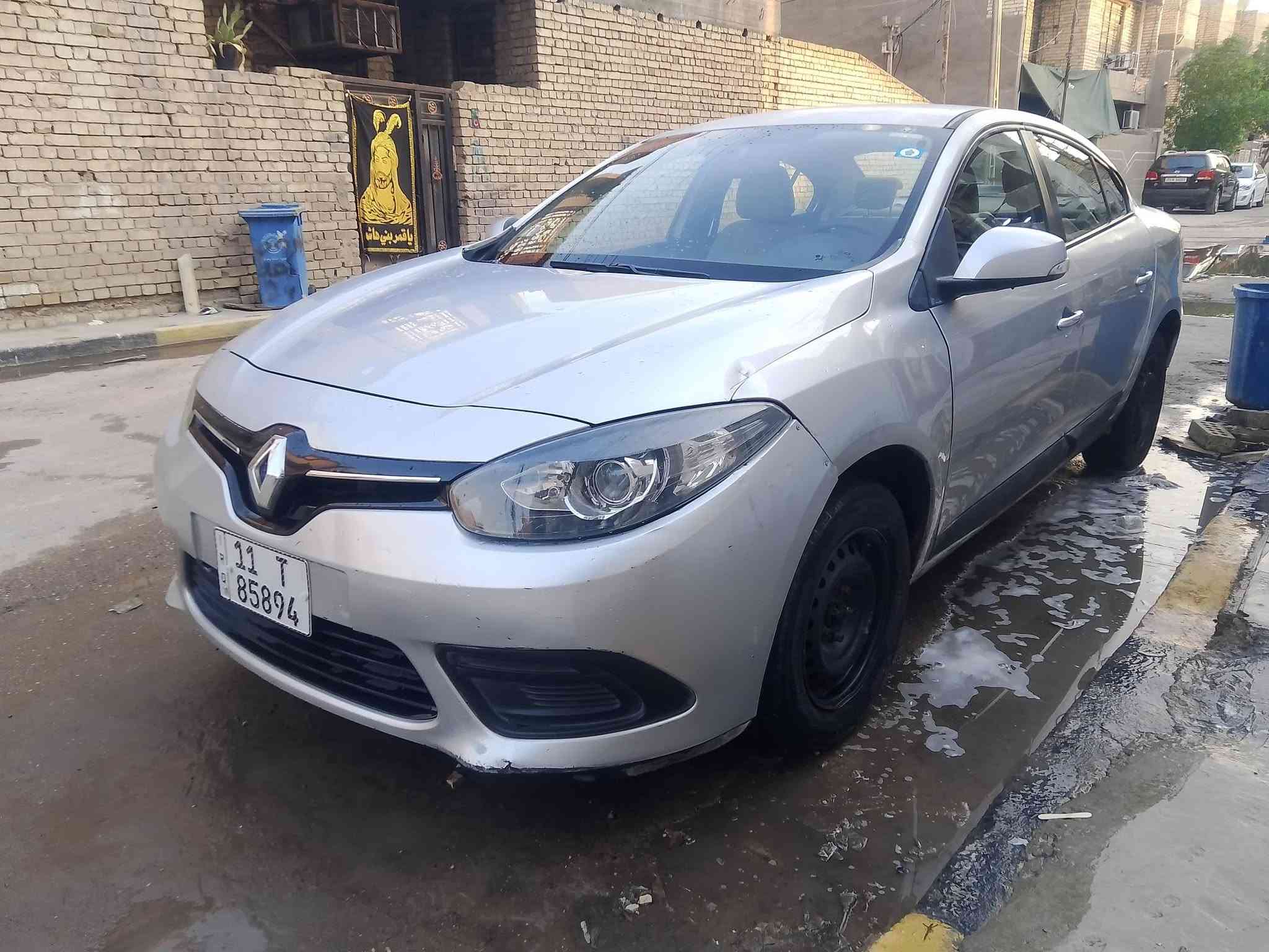 رينو فلونس 2016 رقم بغداد باسمي مكفولة من الصبغ والضربة جاهزة للاخير تبريد ثلج حدادية جديدة تخم تاير عنوان بغداد السعر 60  للاتصال ***********
