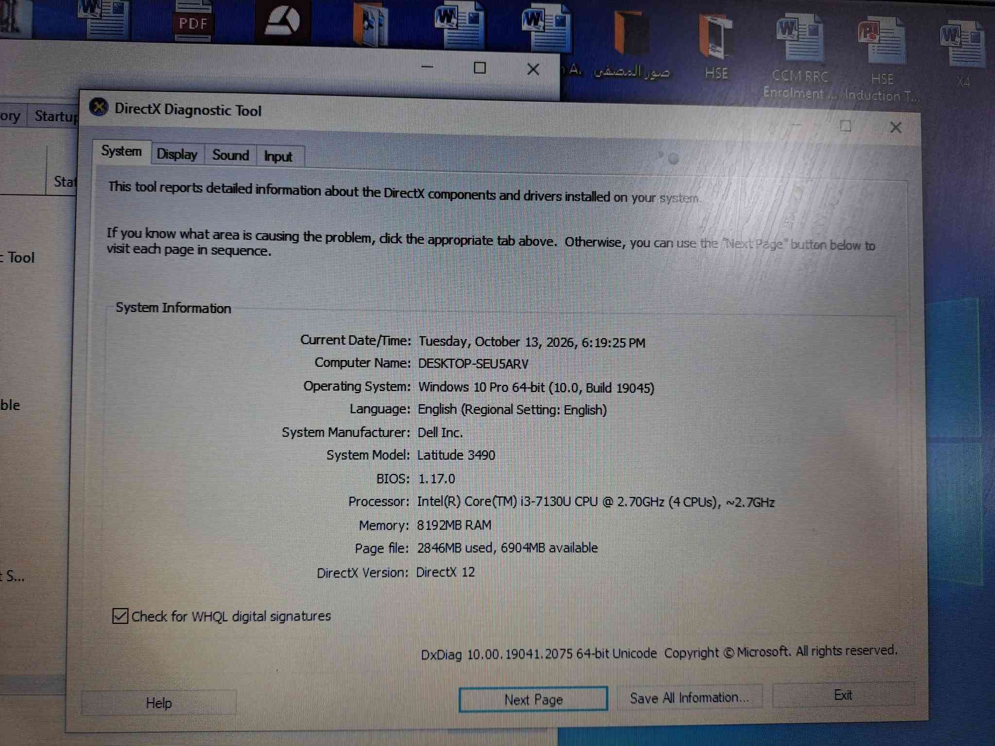 ديل Latitude 3490 • i3-7130U • ٨ جيجا رام