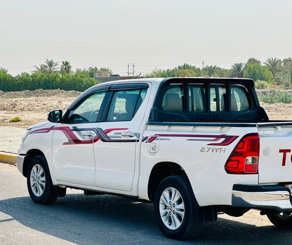 السلام عليكم ورحمة الله وبركاته 

تويوتا هايلوكس موديل 2021 - كير أوتوماتيك 

🚘 TOYOTA HILUX 2021

 📋 سيارة رقم بغداد جاهز

مواصفات فول ⚡️
🔹 كير أوتوماتيك
🔹 موديل 2021
🔹 أعلى فئة 
🔹 ناصي 4×2 
🔹 بصمة عدد 2
🔹 الأبواب بصمة
🔹 كاميرا خلفية 
🔹 تحكم جهتين
🔹 مثبت سرعة 
🔹ماشيه 170 ألف كم
🔹 قطعتين تبريد + مناخين بيانو
🔹 مقاعد تدفئة وتبريد
🔹 لد نهاري 
🔹 وبيها مواصفات إضافية 
🔹 تخم تاير جديد 
🔹 سونار مرفق 👇

🛑 سياره جاهزه على اخر حبه دينار ما تحط عليها 

العنوان:  بابل ناحية الشوملي 

للاستفسار الاتصال على الرقم 
‭***********‬
‭***********‬
