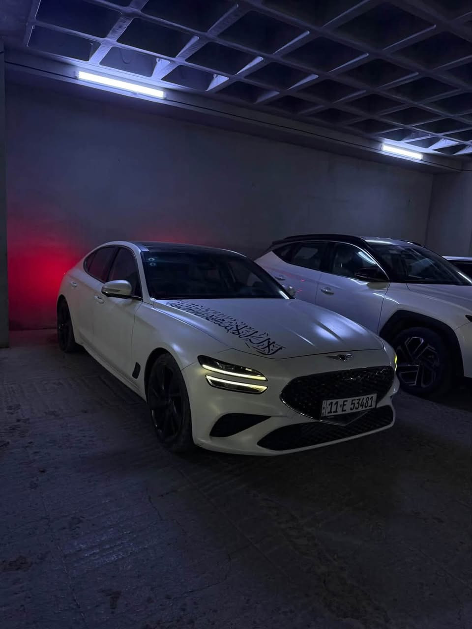 السلام عليكم
جينسس G70 prestige
محرك 3.3 twin turbo
375 HP
مديل 23
اللون ابيض مات 🤍
داخل ابيض
عداد سرعه 300
فجوج برمبو بلادي ست بساتم
اربع كاميرات 
داتا شو 
كشنات تدفئه تبريد 
كشنات خزن ميموري 
حساسات اماميه خلفيه 
رادارات ٣٦٠
دفع خلفي 🚀
كشنات كهرباء
سماعات lexicon premium 15
تبريد قطعتين
هزاز ستيرن للتنبيه
تدفئه ستيرن 
اوتو هواد
سايد بريك كهربائي
اناره شعار جينسس بالباب عند الاقتراب
اكزوز بوبابه بلادي
خمس وضعيات قياده
لانج كنترول من0-100 باربع ثواني 
وباقي المواصفات المعروفه مال جينسس 
ماشيه 25الف ميل
الضرر: البنيد مبدل ومصبوغ فقط 
بالعراق بيها شبر بارد بالجاملغ الخلف السائق 
السياره سيارتي الشخصيه وبأسمي تحويل ثاني يوم استخدام شخصي
للتواصل الرقم ***********
