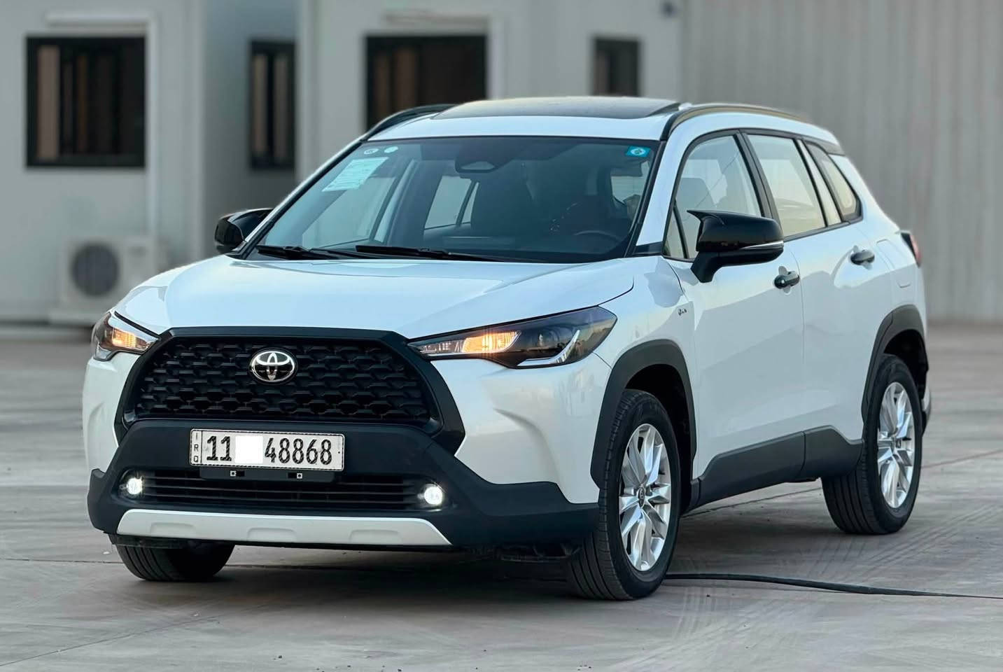 🚘 TOYOTA COROLIA CROSS 🚘
كورلا كروس هايبرد مديل 2025 خليجي ماشية 20.000km رقم بغداد مميز تكرار فول مواصفات. بصمة. شاشة كبيرة. كامرة خلفية. فتحة. بلوجكتر. سبايدرات. كار بلي. منافذ شحن تايبسي. تحديد مسار. مثبت سرعة. مانع انزلاق. هاند بريك كهربائي. اوتو هولد. رادار امامي. درايڤ مود + مواصفات آخرى 
للأتصال : ***********
العنوان : بغداد معارض البياع الشارع الاول
