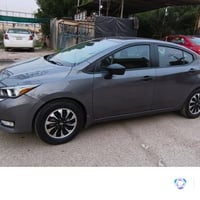 بيع او مراوس نيسان فيرسا موديل 2023  رقم بغداد انگليزي بأسمي هزة و سنو...