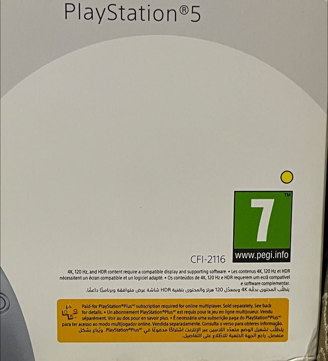 PS5 Slim جديد غير مفتوح وغير مفعل
1 TB 
بعده بـستكر الشركة 
واتساب فقط
***********

