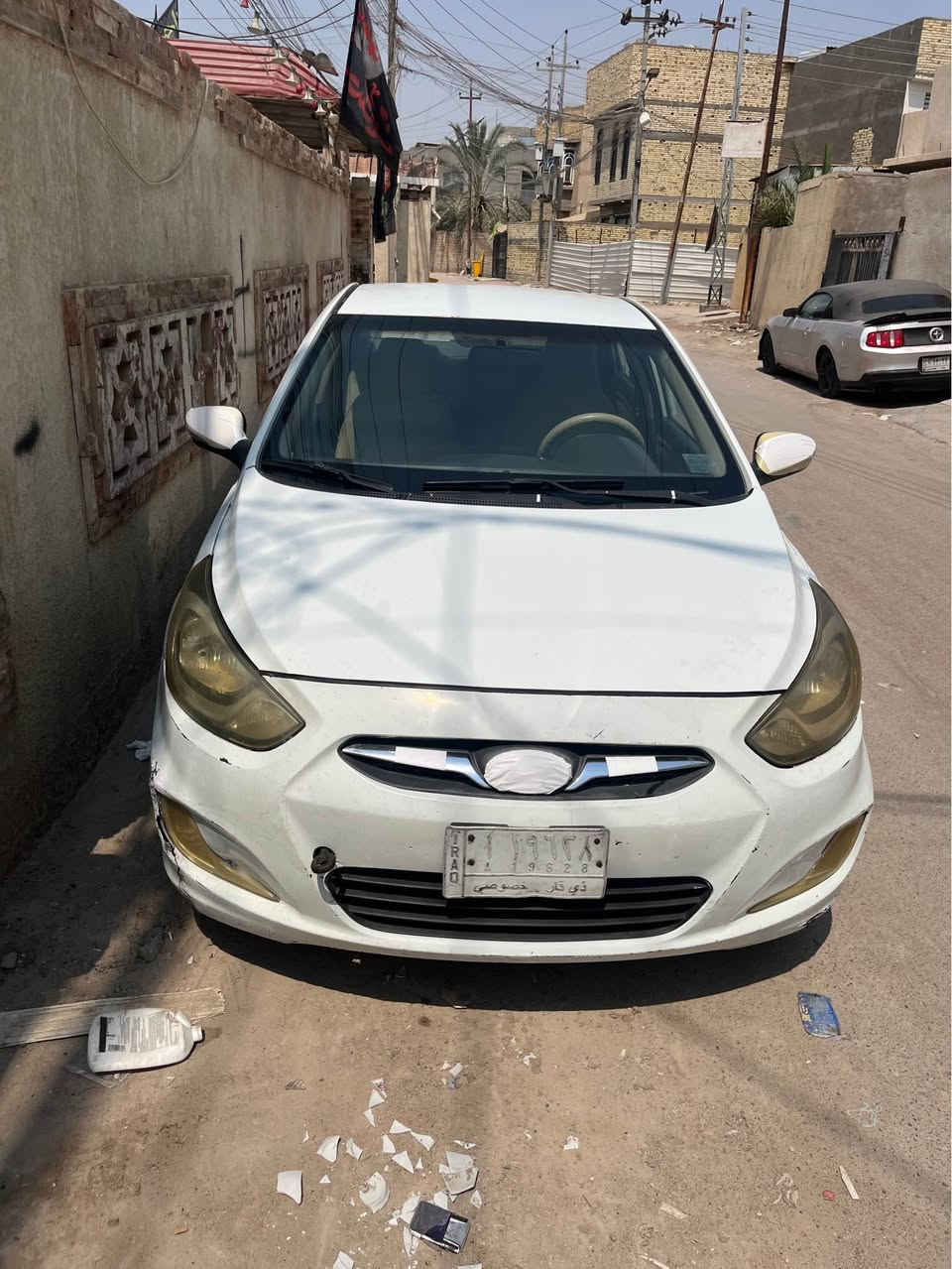اكسنت ٢٠١٣ خليجي. رقم ذي قار مكانه بصره بسمنه 
سياره بيه بدايه خيط تبخير بدون تنقيص كير جديد تبريد شغاله حداديه صدر ٥٠٪؜ غرفته حلوه مكفوله من ضربه قويه وصبغ حزام وصبغ العام سعره ٦٢وبيه مجال 
***********اتصال 
*********** واتساب البصرة, العراق
