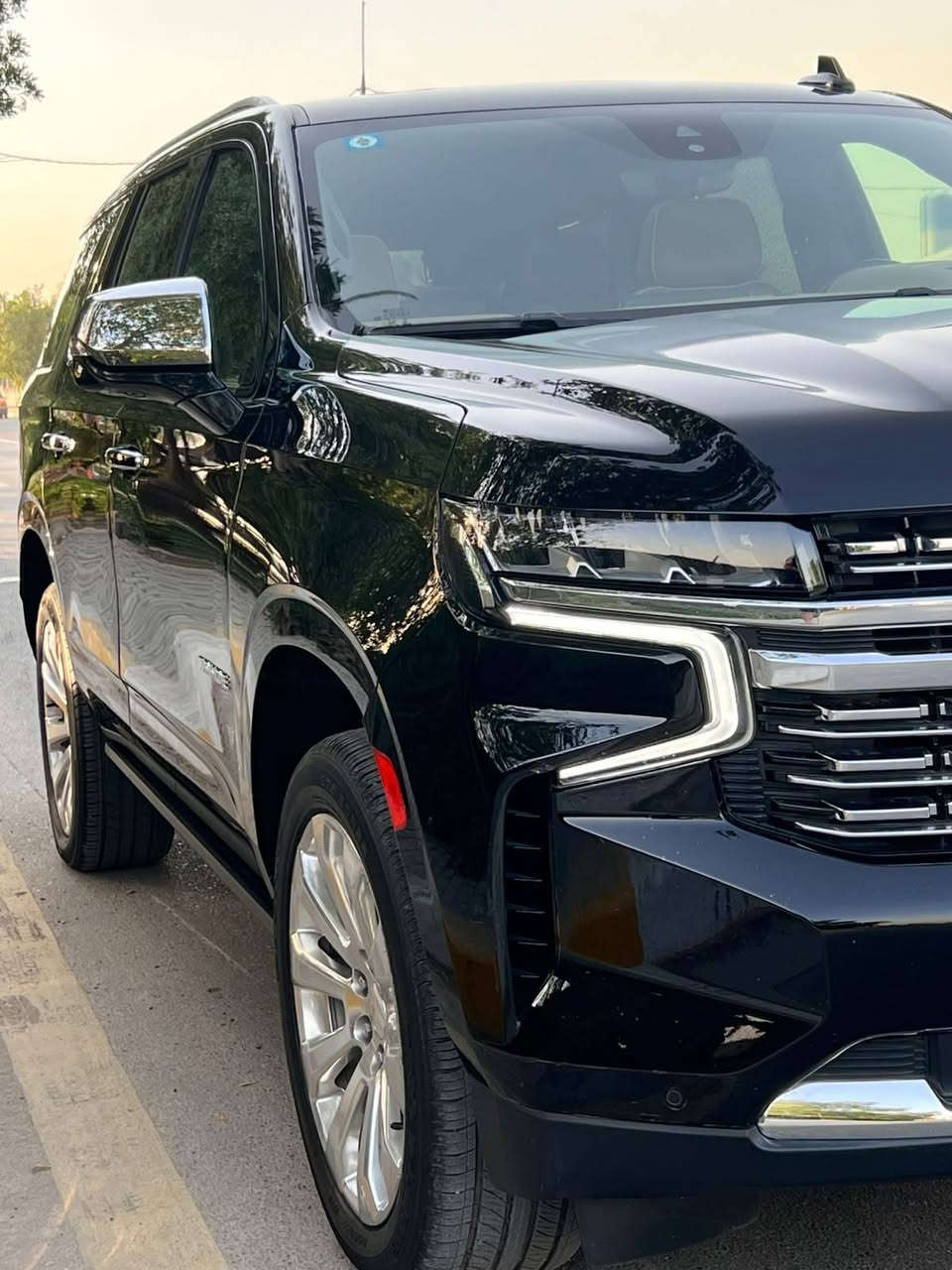 تاهو بريمير 2023خليجي
الوكالة: شركة المنصور

الموديل2023

اللون: أسود

الممشى: 54000KM

المحرك: 5300 سي سي V8

المنشأ: خليجي

مغلفه بل كامل PPF 

PPr  مكانين فقط رصعه بالباب الخلفي الايمن مع الجاملغ الايمن بسيط جداً موضح مؤشر في الصوره 

المواصفات:

- سقف بانوراما

- دخول وتشغيل ذكي بصمة للأبواب الأربعة

- مقاعد كهربائية

- مقاعد أمامية تدفئة وتبريد

- مقاعد ميموري

- ديكور خشب فاخر

- شاحن لاسلكي

- جنوط 22 إنج

- كاميرات 360 درجة

- نظام تعليق مستقل

- نظام صوت BOSE مع 10 سماعات

- دواسات كهربائية مع إنارة LED

- نظام سحب مقطورة متكامل مع كاميرا

- جكات كهربائية

ومعروفة مواصفات البريمير بعد 

للاستفسار:***********

السعر 5 شدات 50.000
