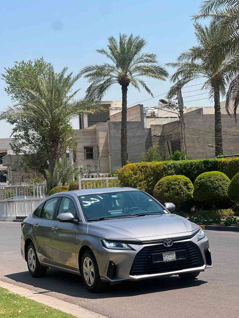 تويوتا يارس 2023
بدون رقم منفسيت باسمي 
‎وارد خليجي 
‎المواصفات : شاشة كبيره
‎لايت زنون 
‎لايت LED نهاري
‎  تحكمات ستيرن
‎داخل اسود وبيجي
‎نظام ECO✅️
‎صندوق بصمة 
‎اشاير جانبية 
‎شريط لد خلفي. 
‎محرك 1600 
‎ماشية 55 الف KM
‎وباقي مواصفات اليارس المعروفة. 
‎بيه صبغ جاملغ خلفي وشويه من الباب 
مكان السياره بغداد حي الجامعه 
السعر 115 وبيه مجال 
☎️ ***********
