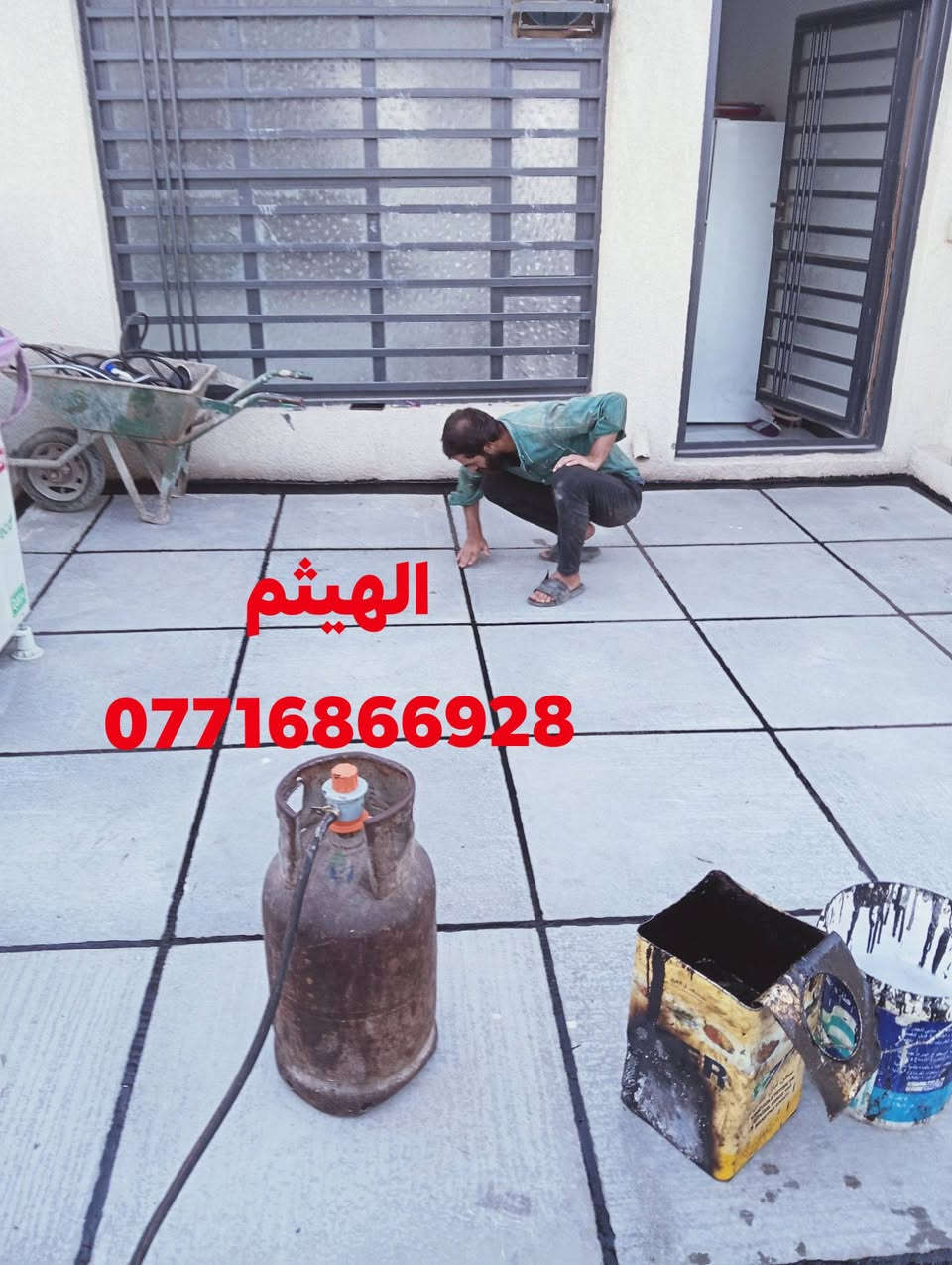 عملنا في ماستك السطوح ضمان وأمان وكادرنا متخصص 👍 حتى تخلص من نضوح الماء وتحافظ علئ بيتك واحنه مهمتنه نضبطه ألك على إتم وجه بعض اعمالنا اعاده وتصليح  اضافه كوي قلع ماستك السطوح القديمه والجديده ونعمل بأفضل انواع  الماستك ومثل مدتشوفون عمل درجه اولئ واهم شي نظافة السطح #والشتايكر  نعمل جميع دوائر الدولة والمساحات الكبيره وبأسعار خاصة للحجز والاستفسار الاتصال على الارقام التاليه  ***********
 ***********او مراسلة الصفحه.....ملاحظه  عملنا جميع مناطق بغداد فقط. #اشتايكر #اعادة #ماستك
