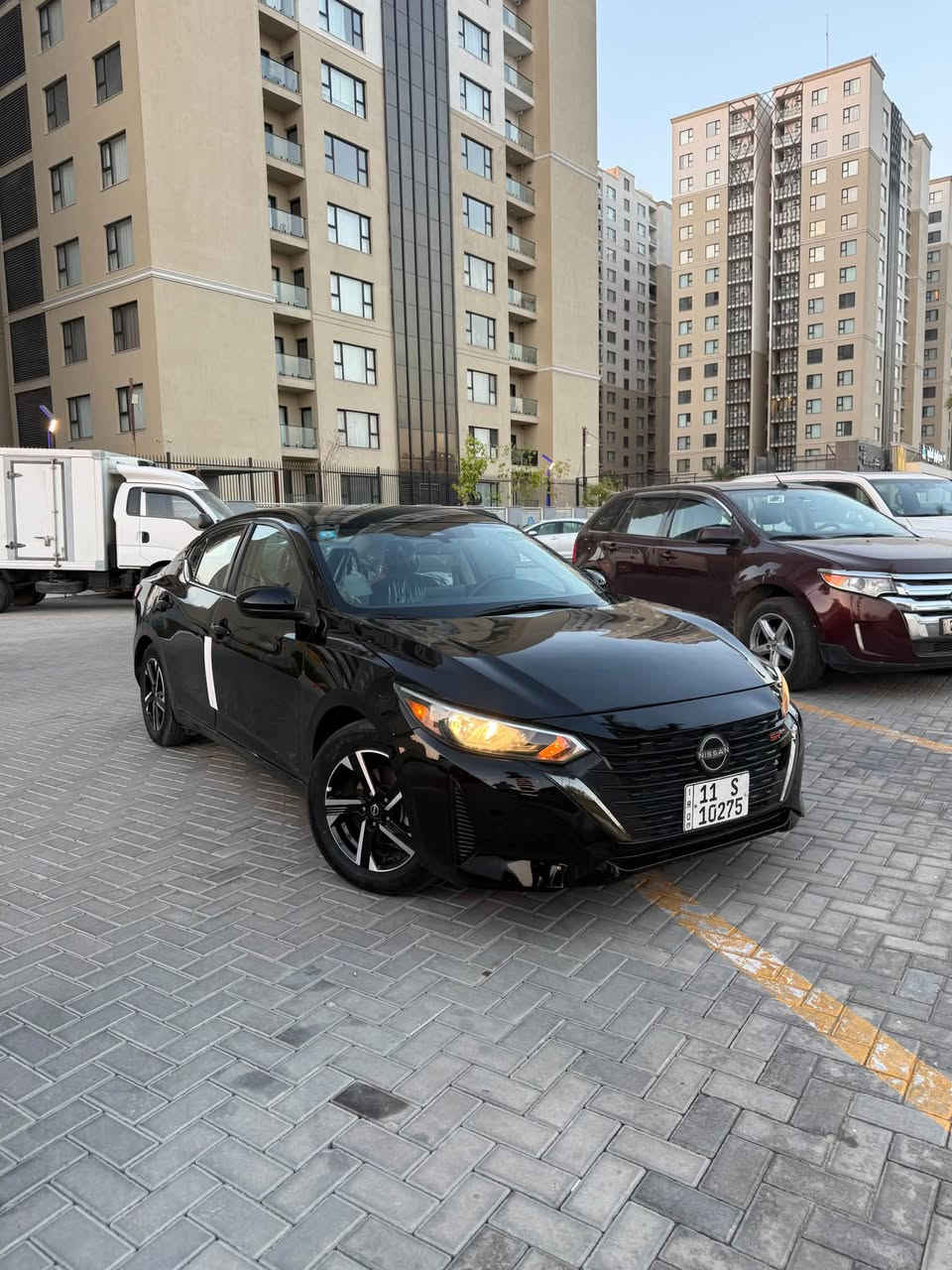 للبيع 

نيسان سنترا SV موديل 2025
رقم بغداد باسمي 
• اللون: أسود ملكي 🖤
• المحرك: 2000 سي سي، 4 سلندر، تنفس طبيعي ✈️
• ناقل الحركة: أوتوماتيك 💯
• اقتصادية في استهلاك الوقود  ⛽️
• 
عداد المسافه 20ميل 
تشغيل بصمة
• دخول بصمة
• أبواب بصمة
• كاميرا خلفية
• نظام رادارات 360 درجة⁉️
• نظام مانع تصادم
• توقف ذاتي🚦
• تصميم عصري وجذاب
• مقصورة داخلية واسعة ومريحة👌🏻
• ثبات وأمان عالي على الطريق🚀
• قيادة سلسة وممتعة
مكاني بغداد العامريه 📍

السعر: مناسب جداً جداً 
سعر اخو البلاش 

📞 للتواصل والاستفسار: ***********
