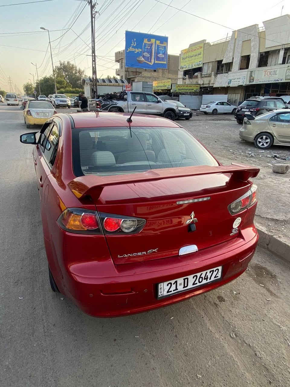 سلام عليكم لانسر قرش موديل ٢٠١٦ خليجي مكفوله من الصبغ محرك ٢٠٠٠ رقمها سليمانيه الدولي الجديد سنويه باسمي مكاني بغداد سبع ابكار سعرها ٩٥ ورقه وبيها مجال بسيط .
*********** بي واتساب
