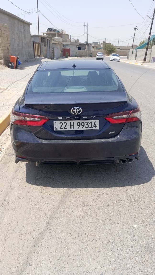 كامري موديل 21 للبيع لون نيلي SE سياره ماشيه 177 الف سياره مفوله ما عده الفتحه شفتات رياضي مثبت سرعه شاشه تبريد كشن كهربائي تدفئه بلكشانه كامره حساسات فول سعر 160 وبي مجال قليل سياره قطعه وحده بس الباب مبدل *********** كركوك, العراق
