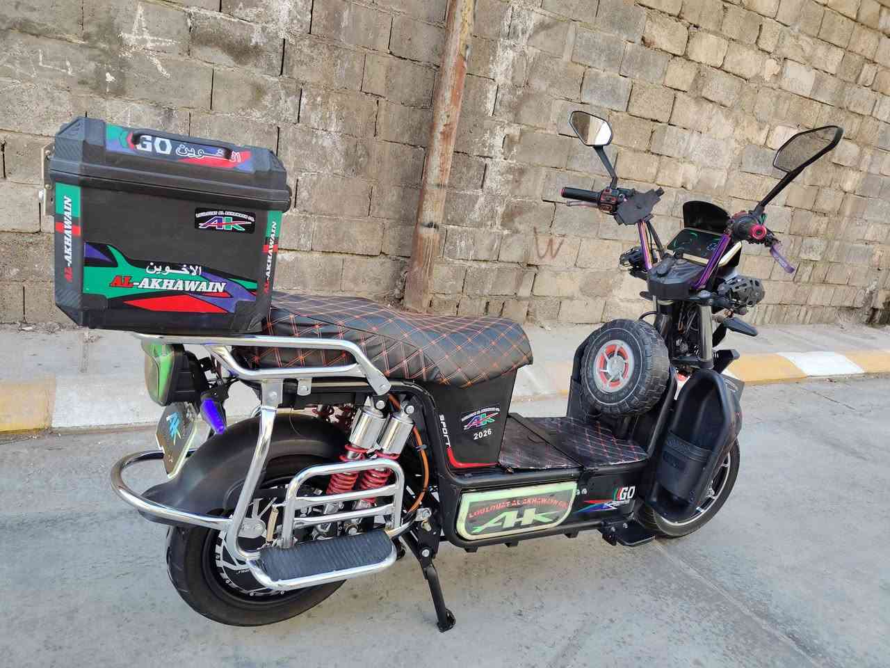 للبيع دراجه شحن 6 باتري نضافه فول بصمه تشغيل عن بعد جهاز إنذار مانع للسرقه السعر 675
***********
***********
