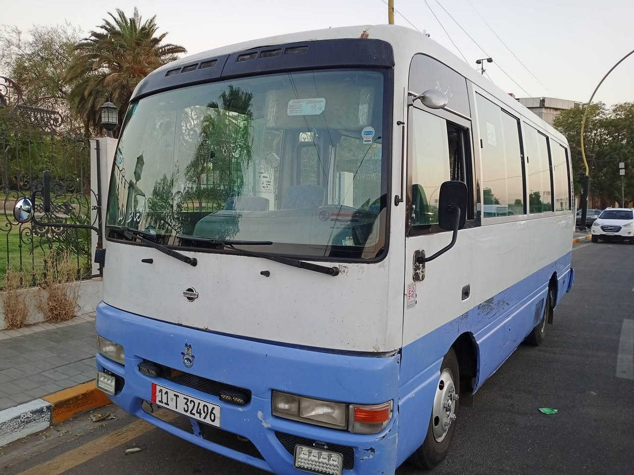 نيسان 2002مكينة بطة قبل شهر شادها كير عادي  كمبريسر مال نيسان فختية  مكينة و كير و اكسل و صدر جدد تبريد نقص بس غاز تبريد ثلج بس عايزة غاز 
بيهة منضومة غاز سيارة كفالة من الصبغ بس الازرق بي شوية صبغ هيئة و غرامات صفر سنوية تحويل جديد رقم بغداد سيارة جاهزة بمعنى الكلمة تخم تاير الكدام جوبلس 
السعر 125 وبيهة مجال هذا رقمي ‏‪***********‬‏
غير متواجد ع الفيس
