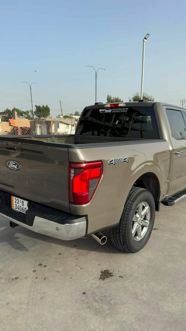 السلام عليكم
للبيع
F150 XLT 2025 V6
تون تيربو هايبرد
معروفه مواصفات ل XLT
وارد امريكي من امريكيا كلين و بل عراق صار بيها جاملغ امامي جه السايق و رجع بلادي رقم اربيل + تضليل بل سنويه + باج تخويل الشرايل يدخل خاص
***********
