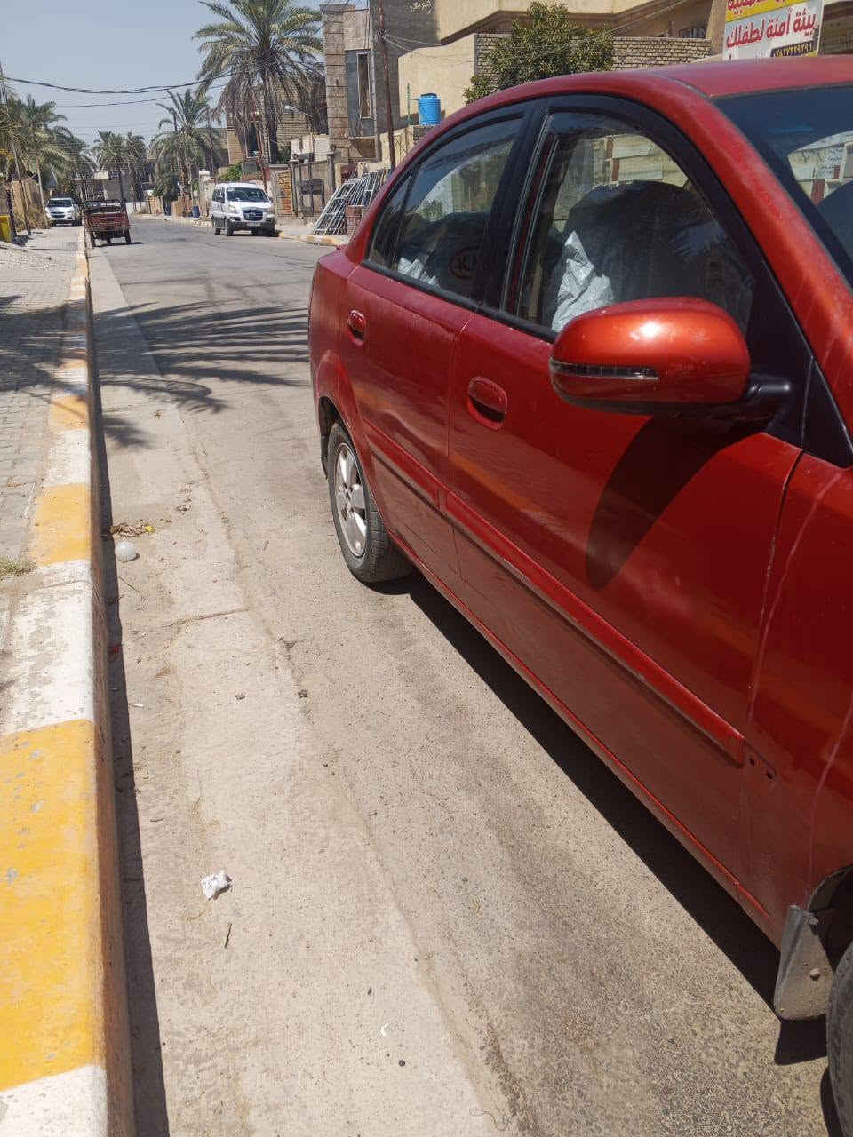 السلام عليكم كيا ريو موديل 2011 خليجي بيها صبغ جاملغ خلفي أيمن بدون داخل وجاملغ امامي أيمن والسياره بيها جراد وطخات خفيفه محرك حجم 1600 بيه تنقيص قليل كير خير من الله تخم تايرات نضيفات صدر جديد باتري وداينمو جديد شاشه (ايباد) وكامره رقمها بغداد بأسمي هزه وسنويه جديده نواقصها مشط ستيرن وتبريد يردله غاز سعرها  72  وبيها مجال حك الجيه مكاني /بغداد_ التاجي الهاتف / ***********    *********** ابو حسام
