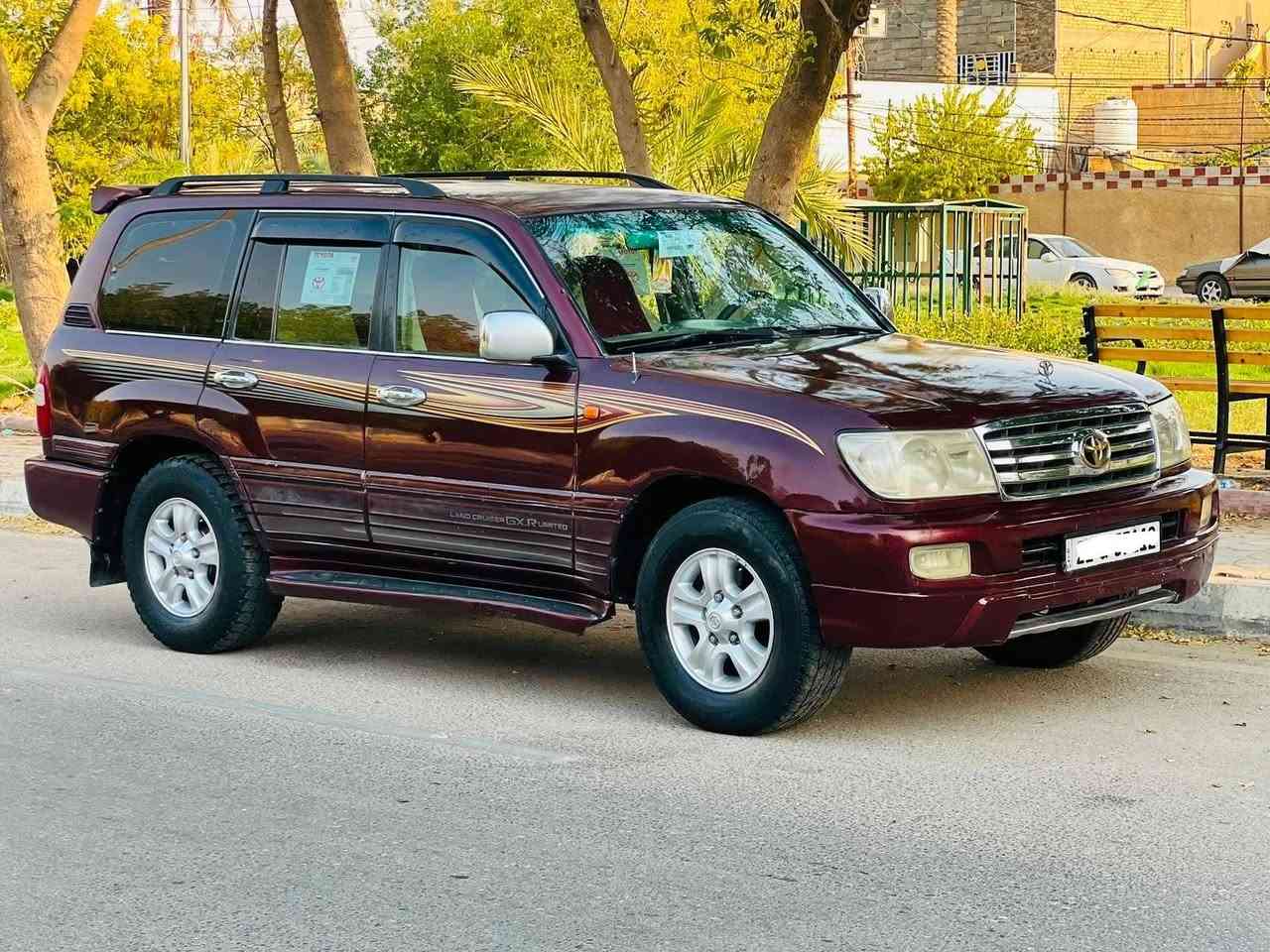 تيوته لاندكروز خليجي مديل2002رقم دولي سنويه لل28السعر 107وبيه مجال للستفسار اتصل *********** مواصفات مكينه وكير مكفولات كير تماتيك حجم لمحرك 6سلندر 7راكب ثلث قطع تبريد ثلج بيه منظومه غاز 80لتر  كفاله عامه من الضربه والتبديل بيهه رشات صبغ جماليه حداديه جديدهه دبل تانكي كهربايات كله شغاله سياره جديده وجاهزه وأي نقص مابيهه المكان كربلاء عين التمور, كربلاء
